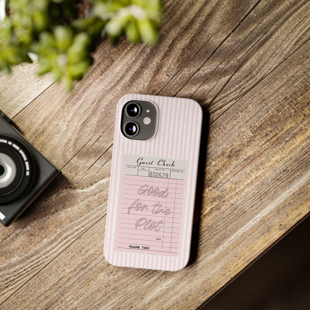 Good For The Plot iPhone Case