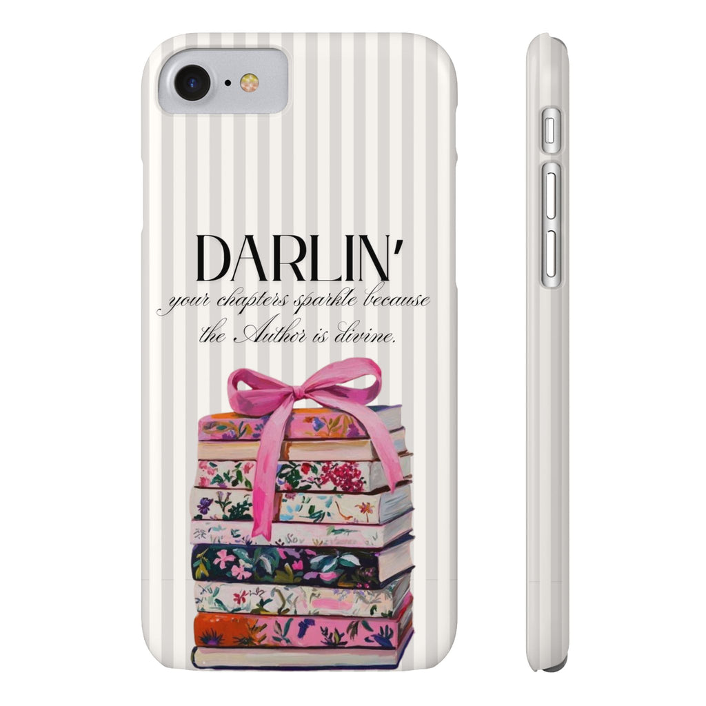 Darlin’ The Author Is Devine iPhone Case