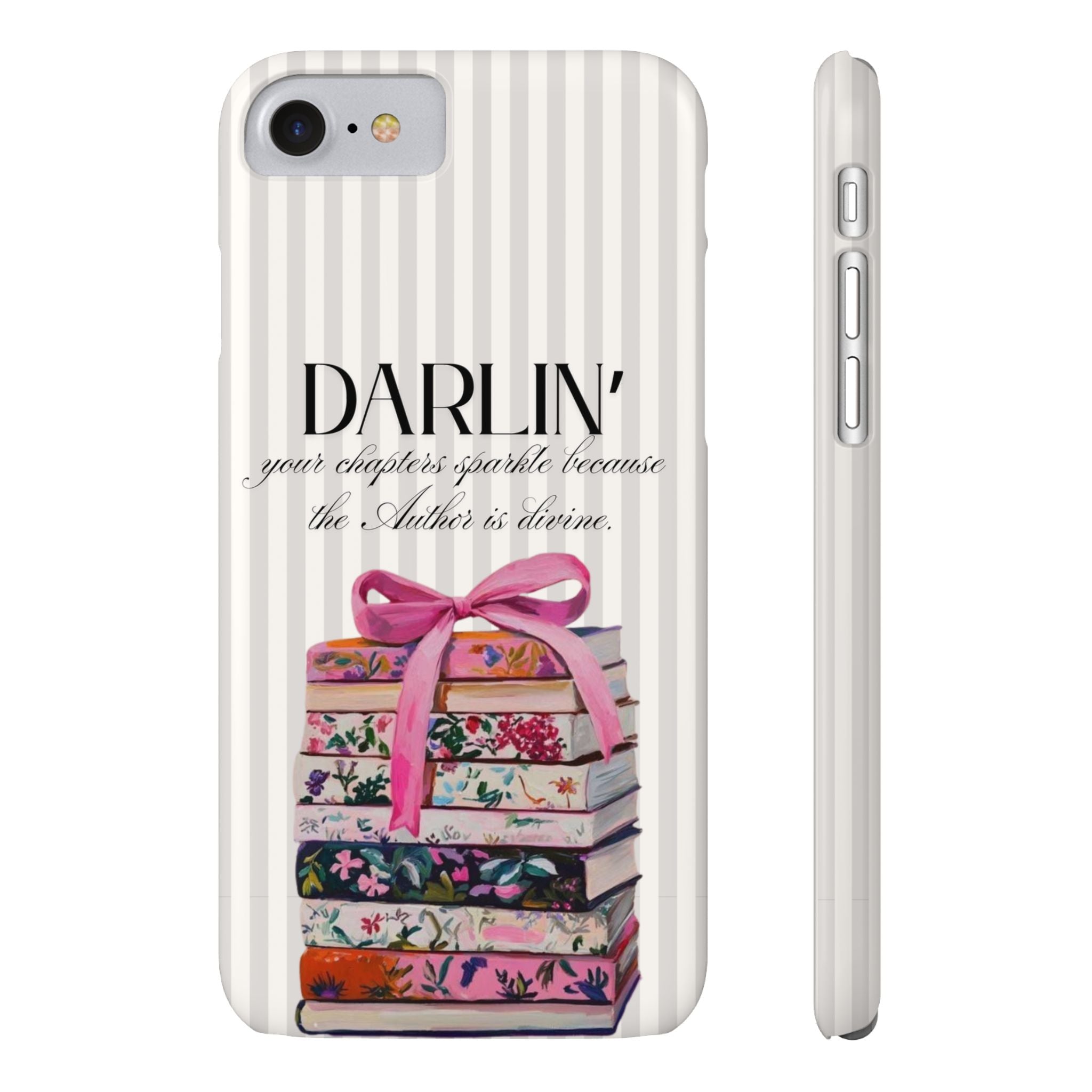 Darlin’ The Author Is Devine iPhone Case