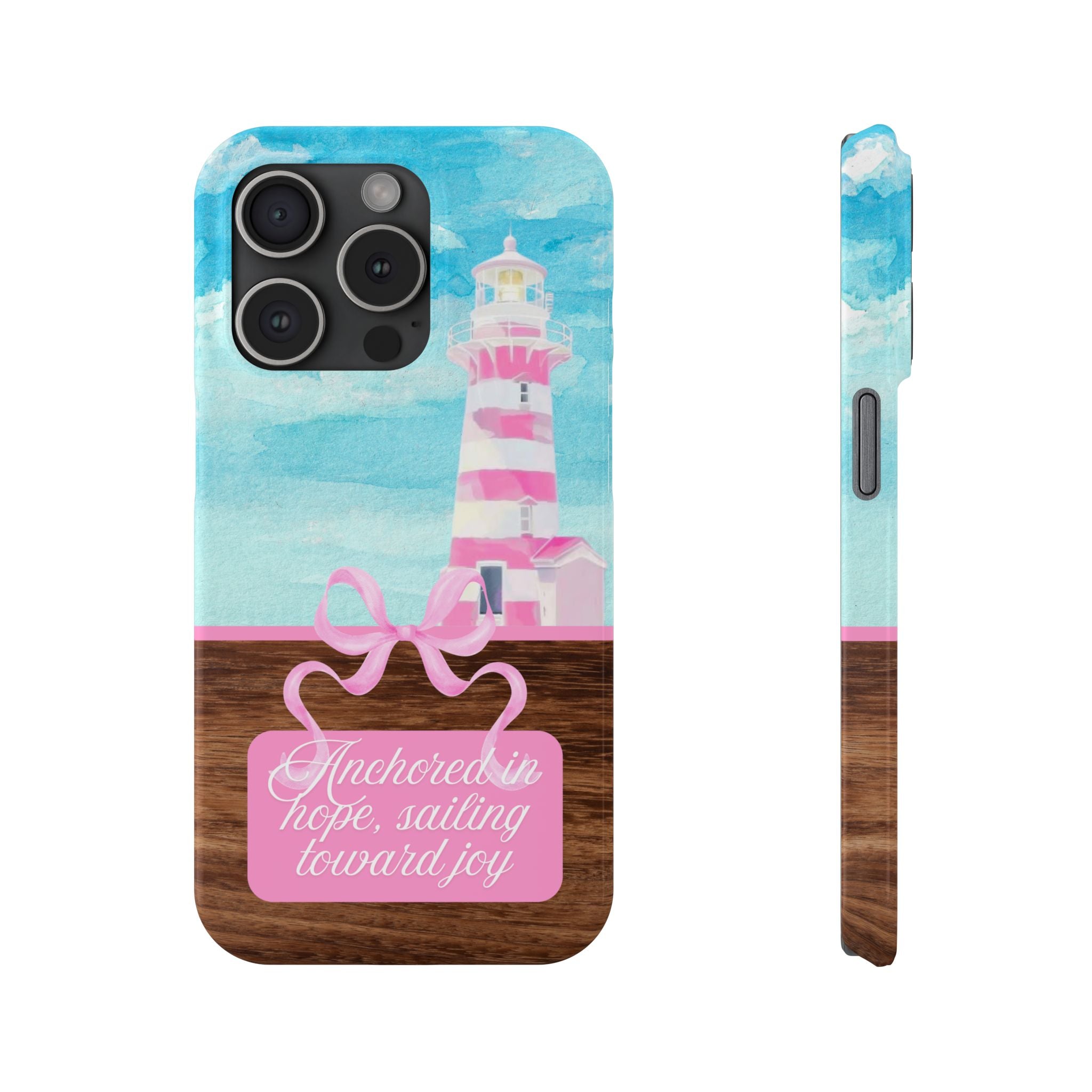 Anchored In Hope iPhone Case