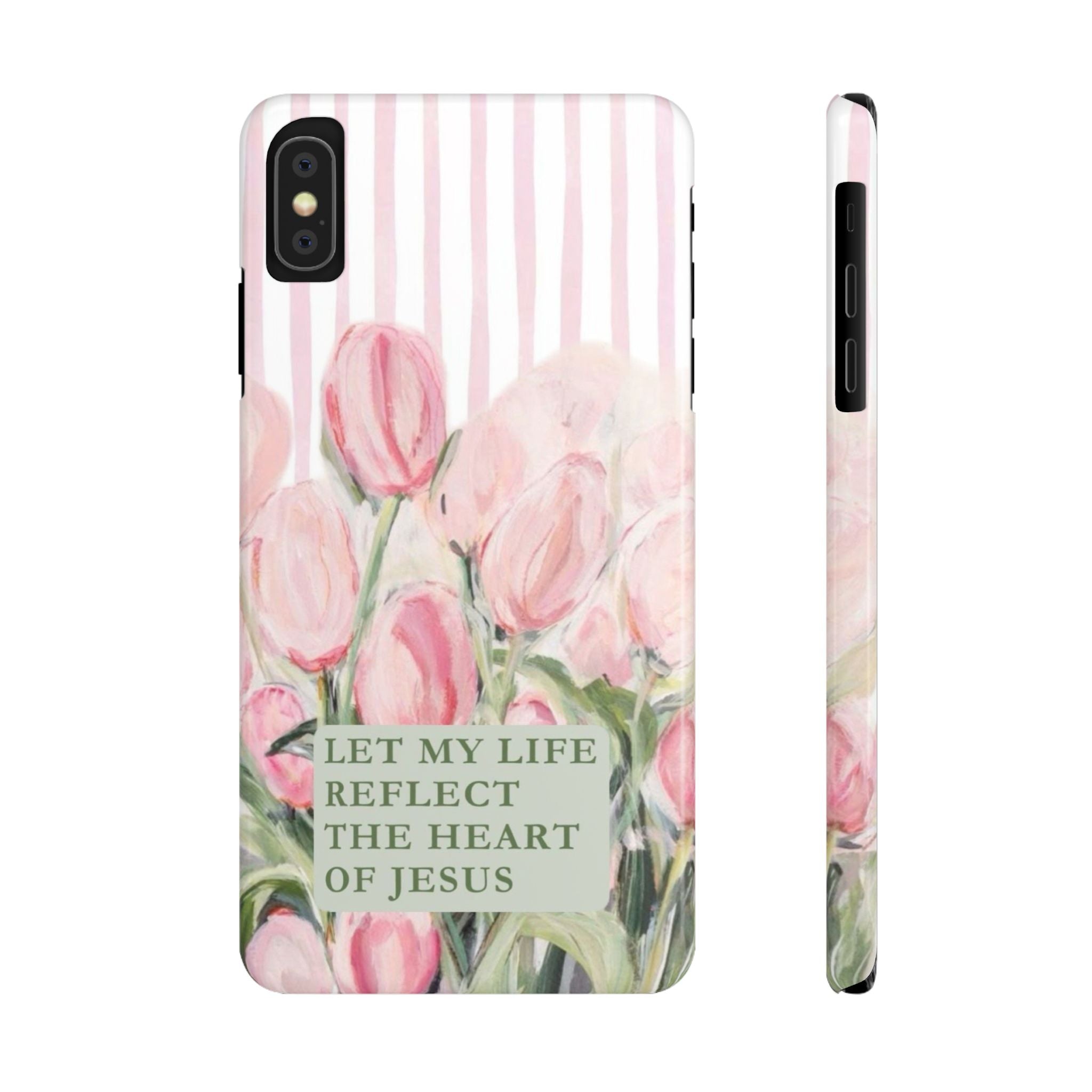 Let My Life Reflect The Heart Of Jesus iPhone Case