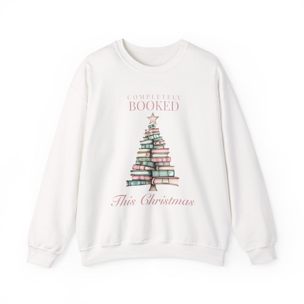 Completely Booked This Christmas Cozy Sweatshirt
