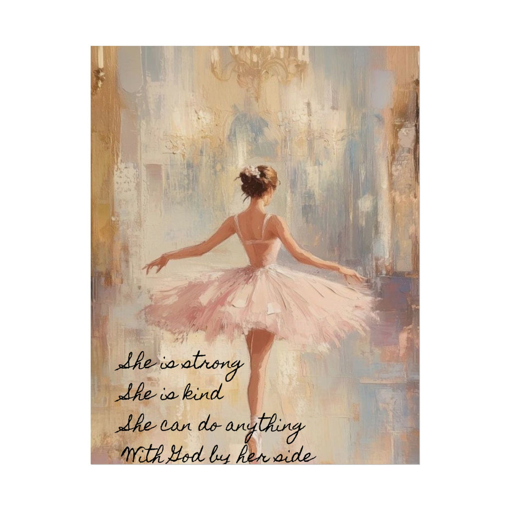 She Is Strong Unframed Poster