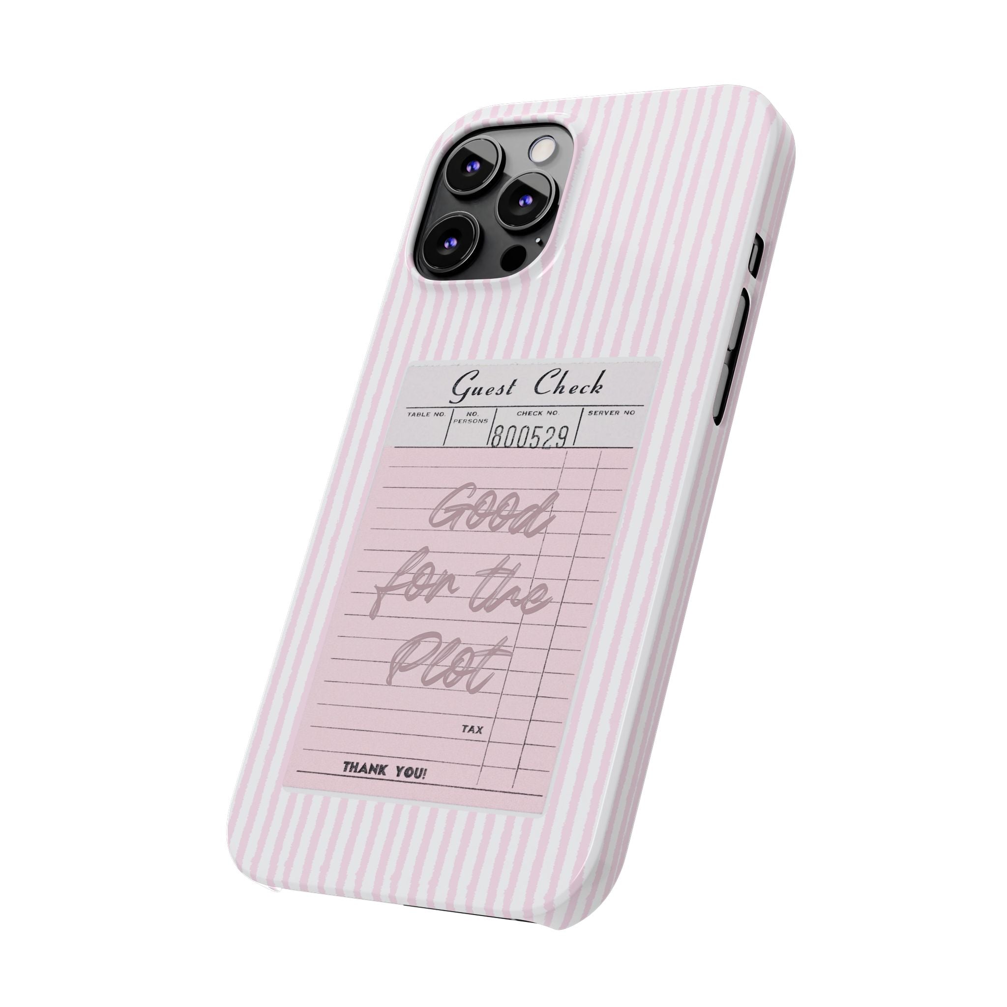 Good For The Plot iPhone Case