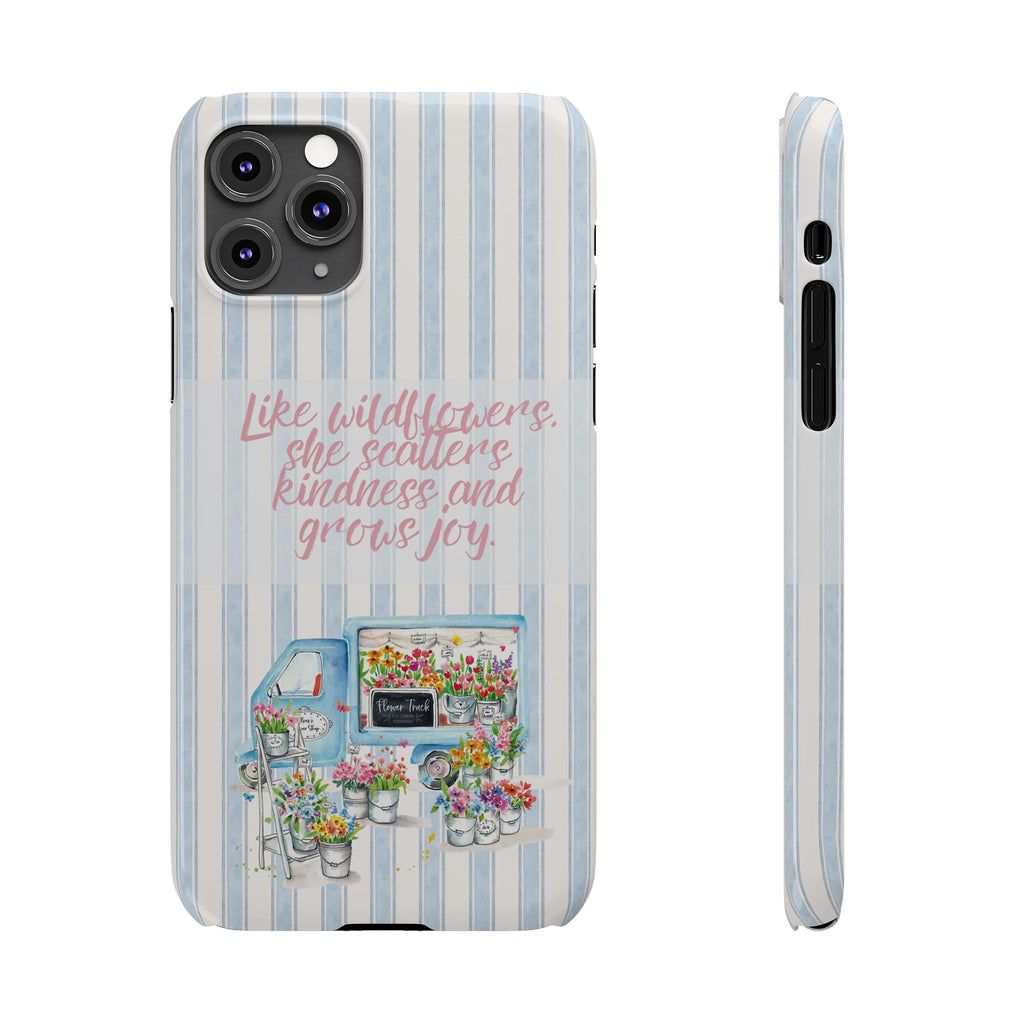 She’s Like Wildflowers iPhone Case