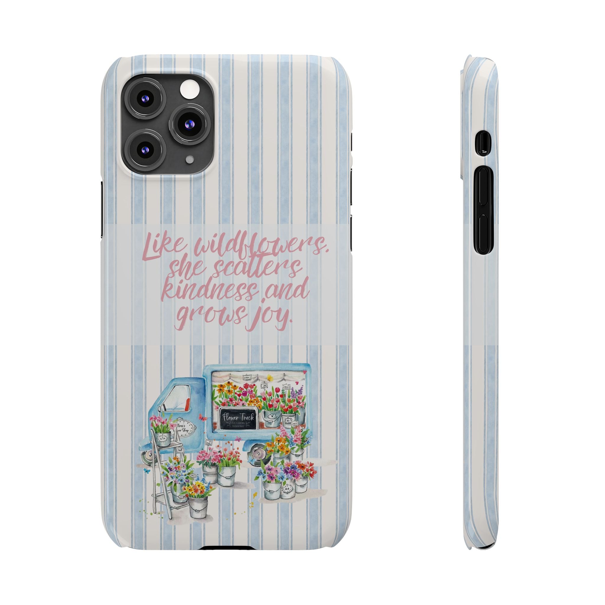 She’s Like Wildflowers iPhone Case