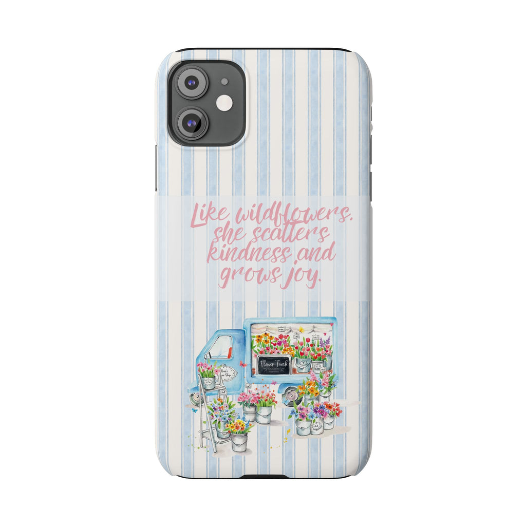 She’s Like Wildflowers iPhone Case