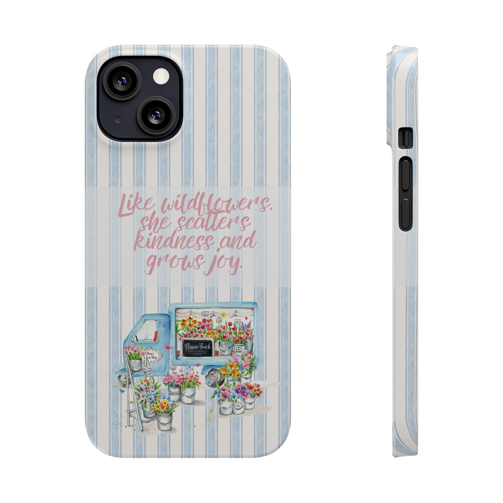 She’s Like Wildflowers iPhone Case