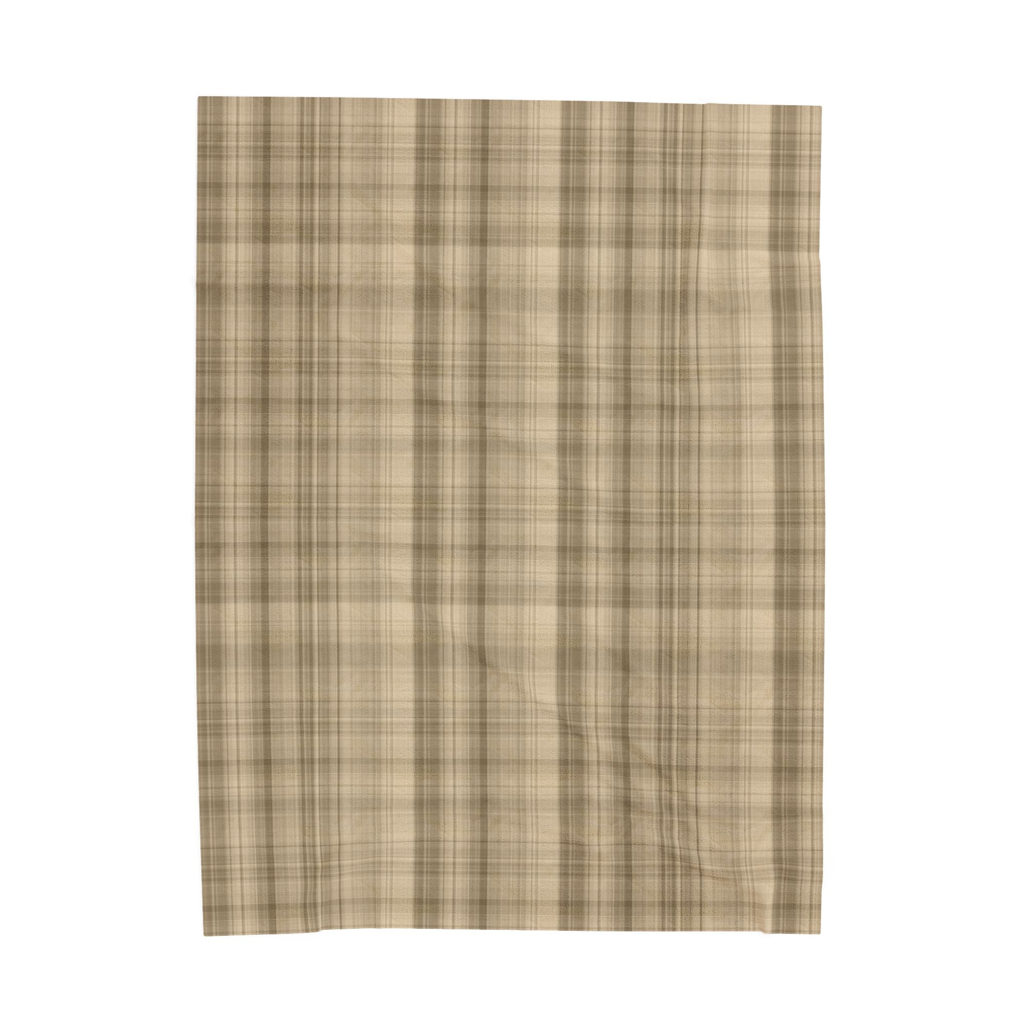 Beige Oversized Throw Blanket By Little Grace co.