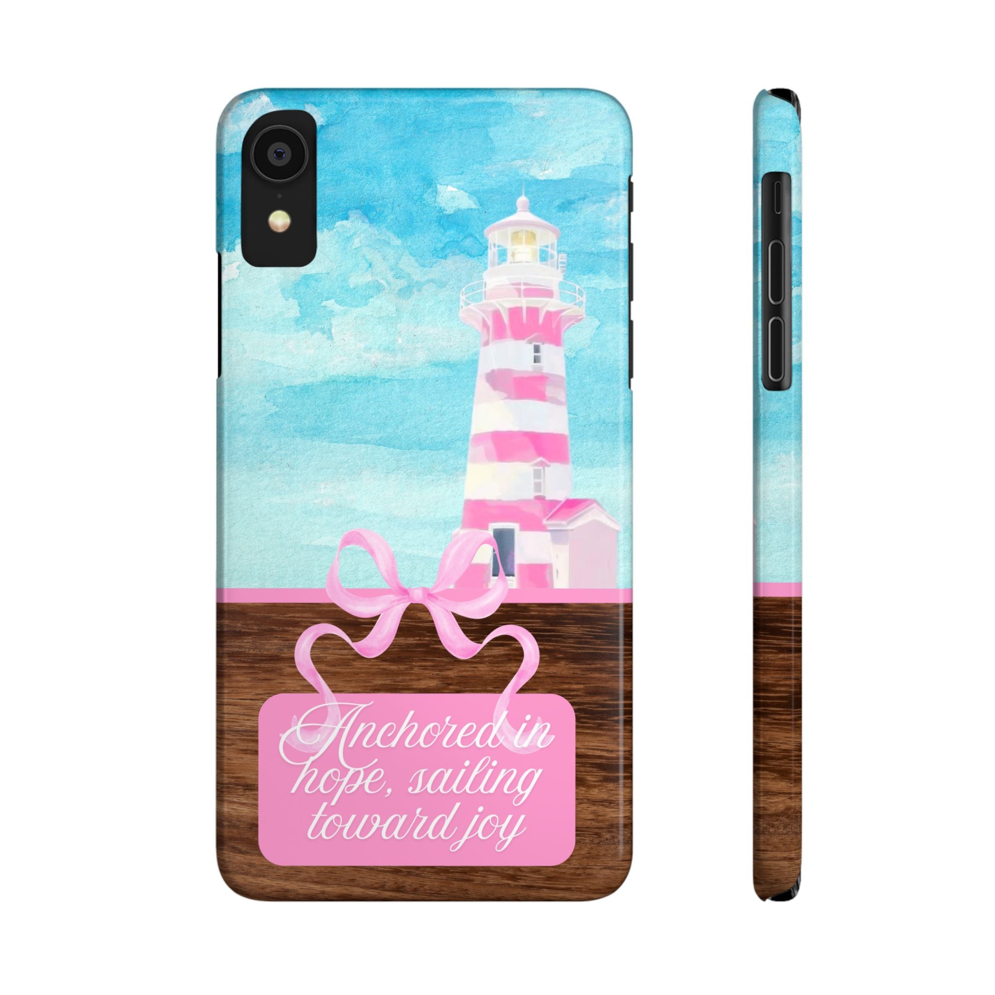 Anchored In Hope iPhone Case