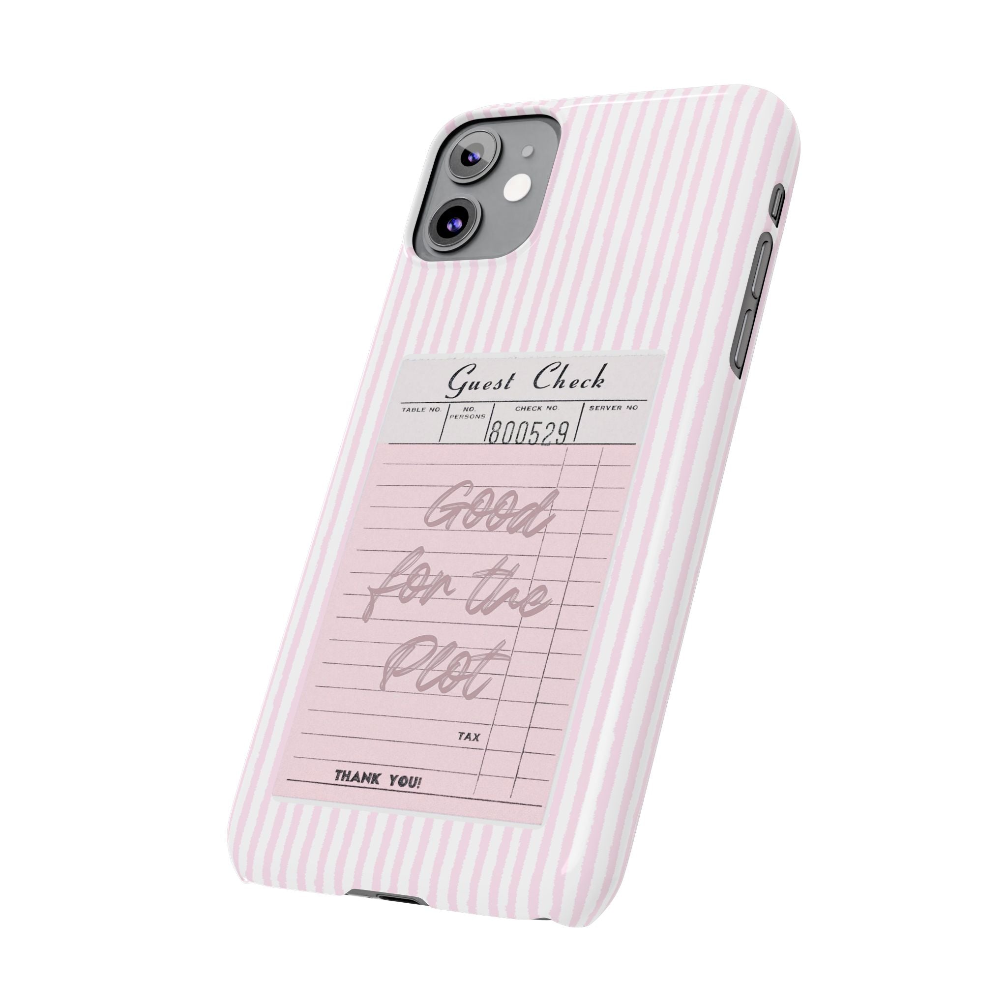 Good For The Plot iPhone Case