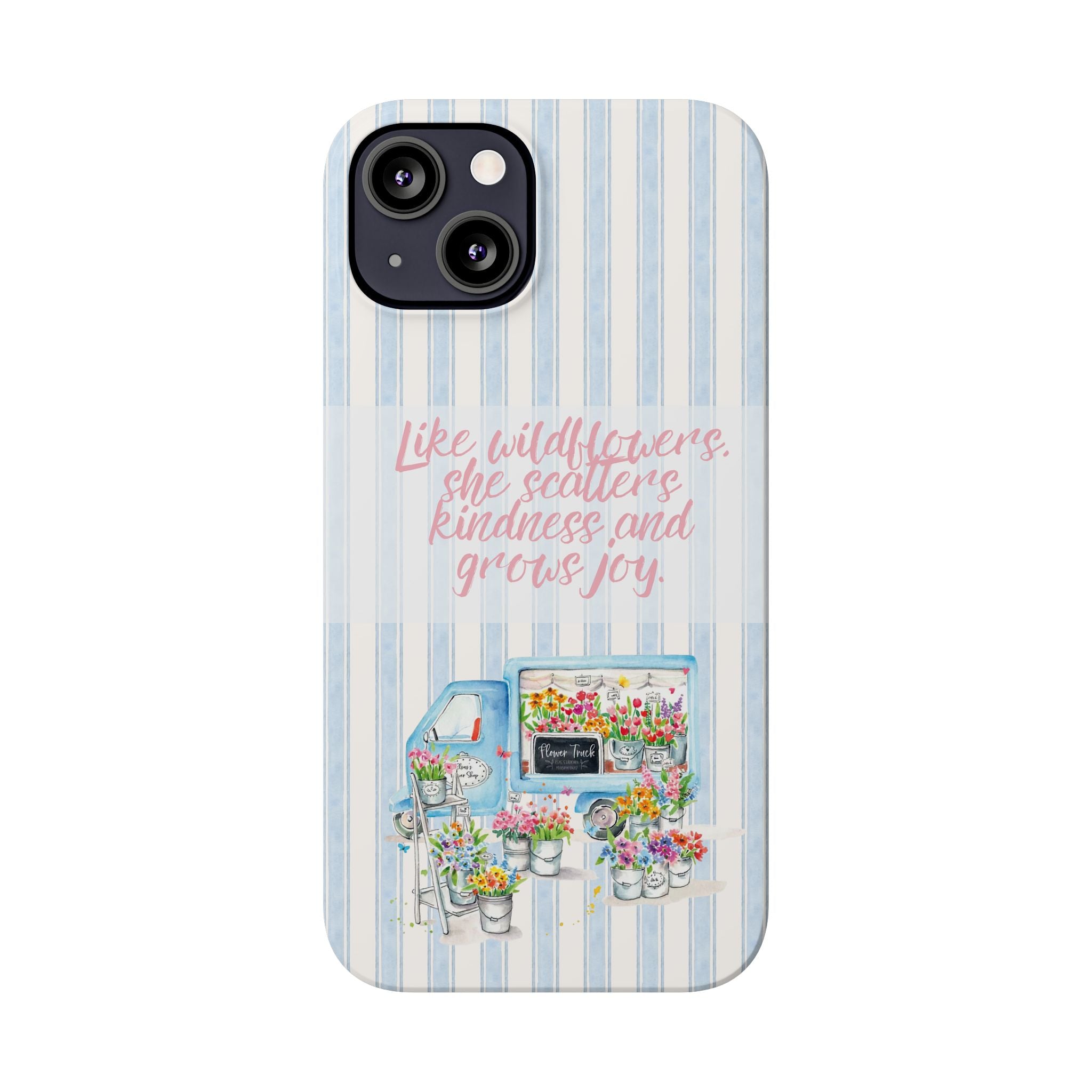She’s Like Wildflowers iPhone Case