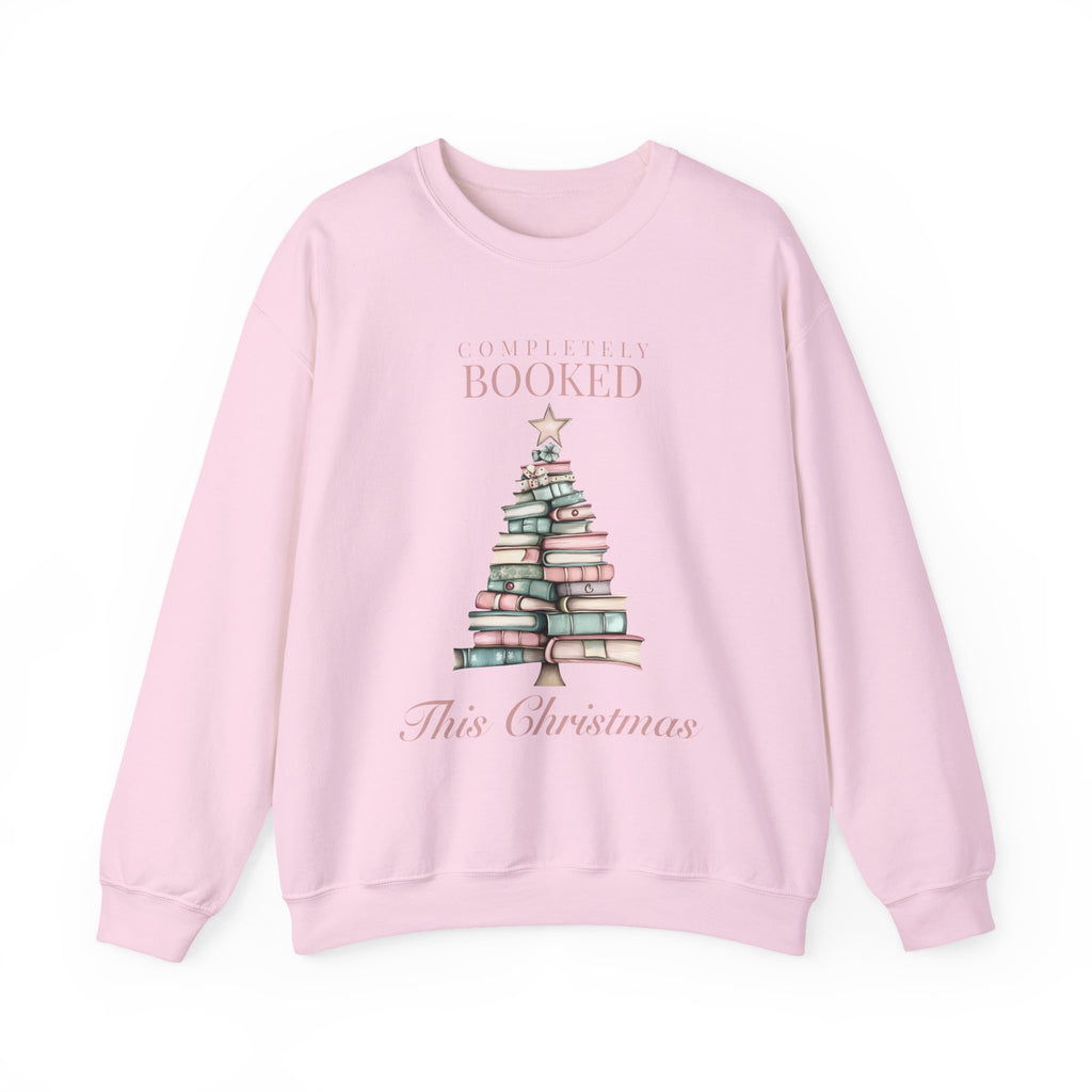 Completely Booked This Christmas Cozy Sweatshirt