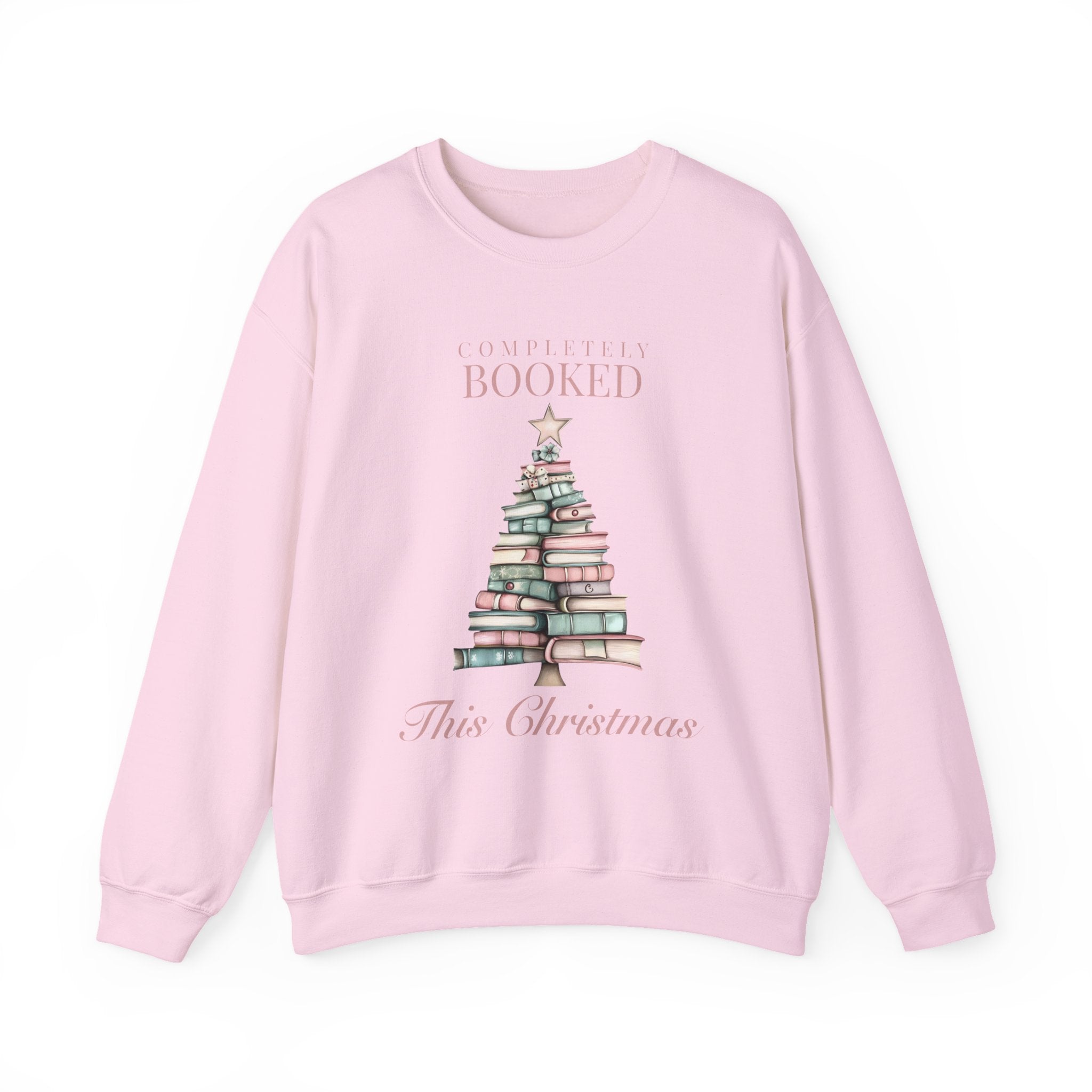 Completely Booked This Christmas Cozy Sweatshirt