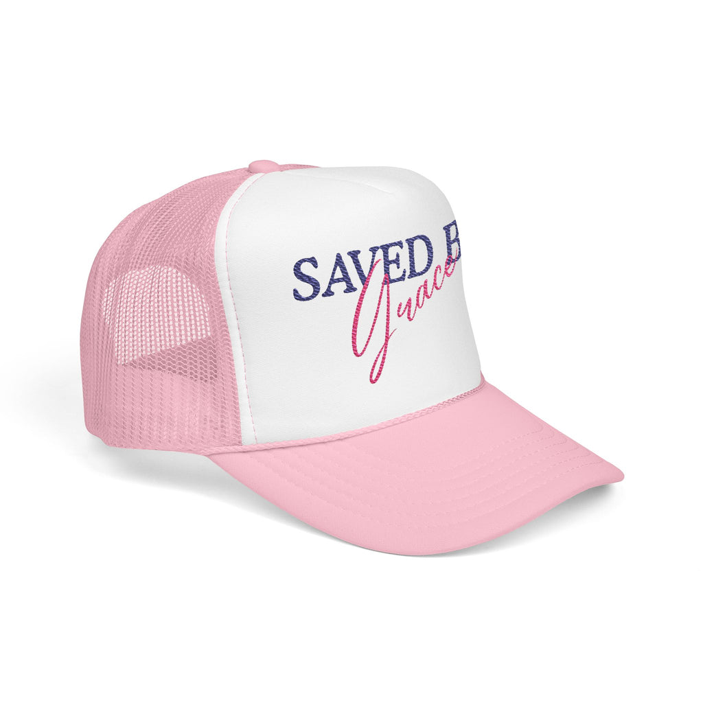 Saved By Grace Embroidered Hat