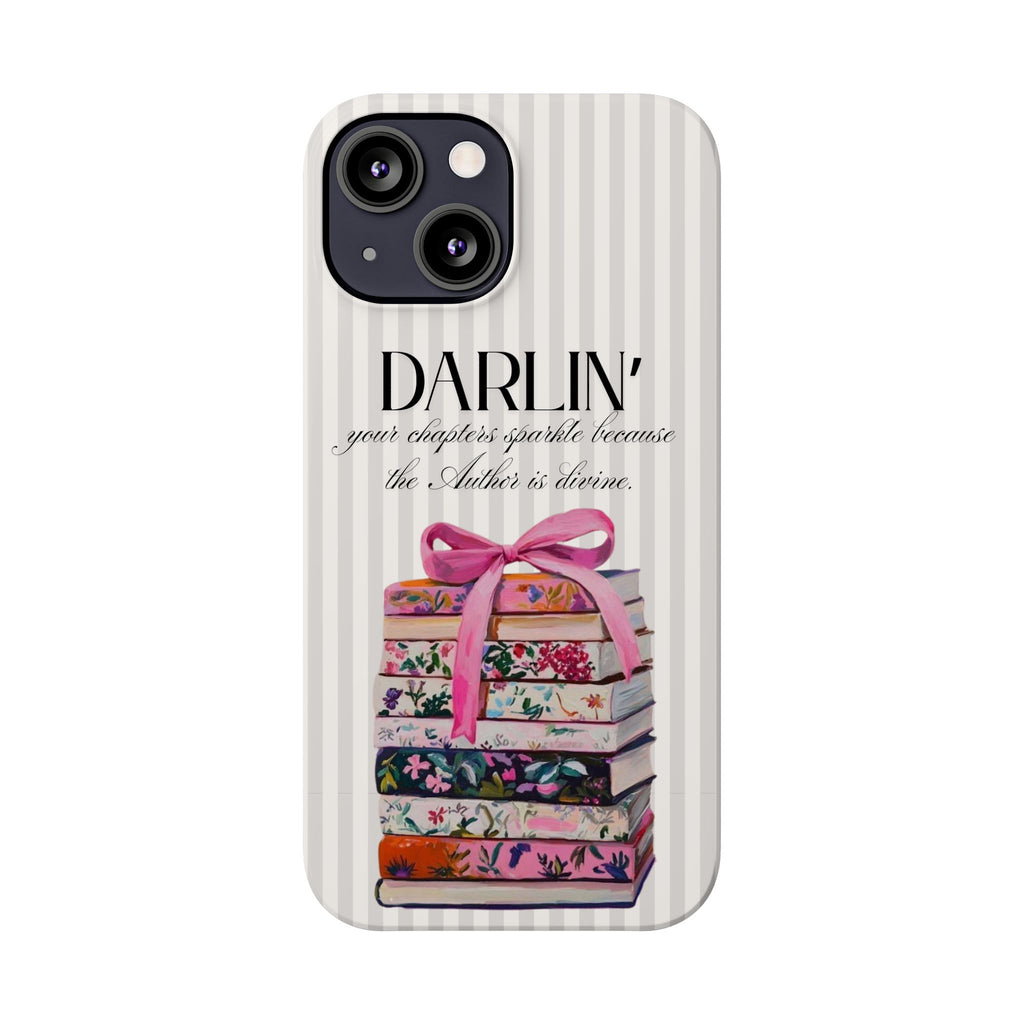 Darlin’ The Author Is Devine iPhone Case