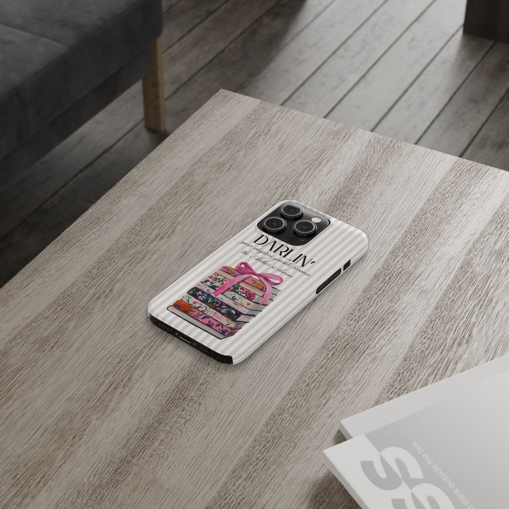 Darlin’ The Author Is Devine iPhone Case