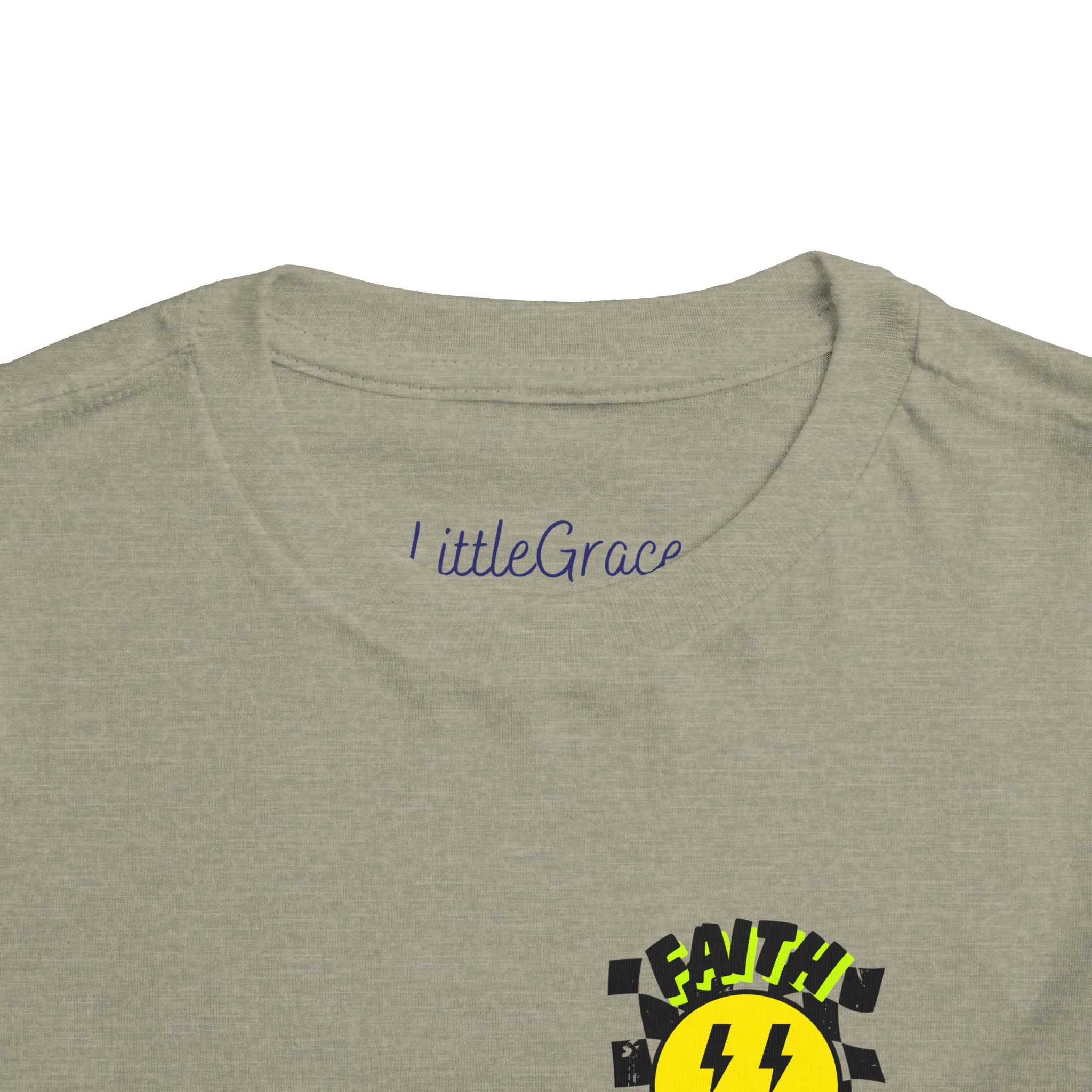 Faith over Fear front and back Toddler Tee