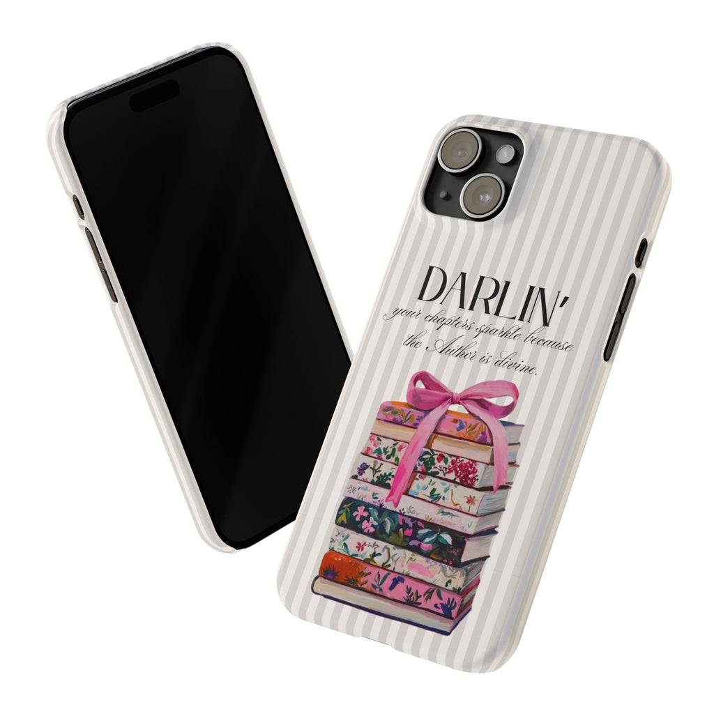 Darlin’ The Author Is Devine iPhone Case