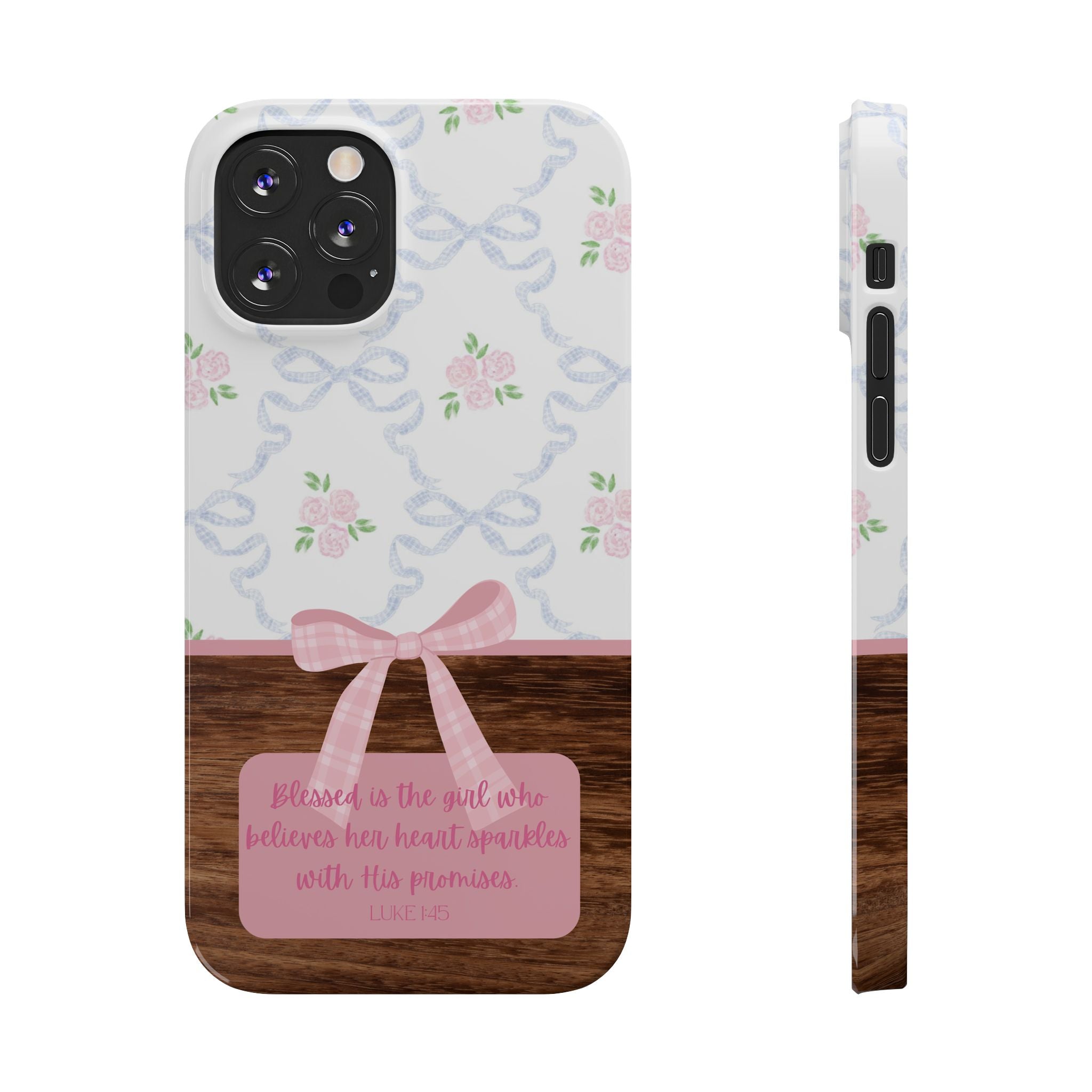 Blessed Is The Girl iPhone Case