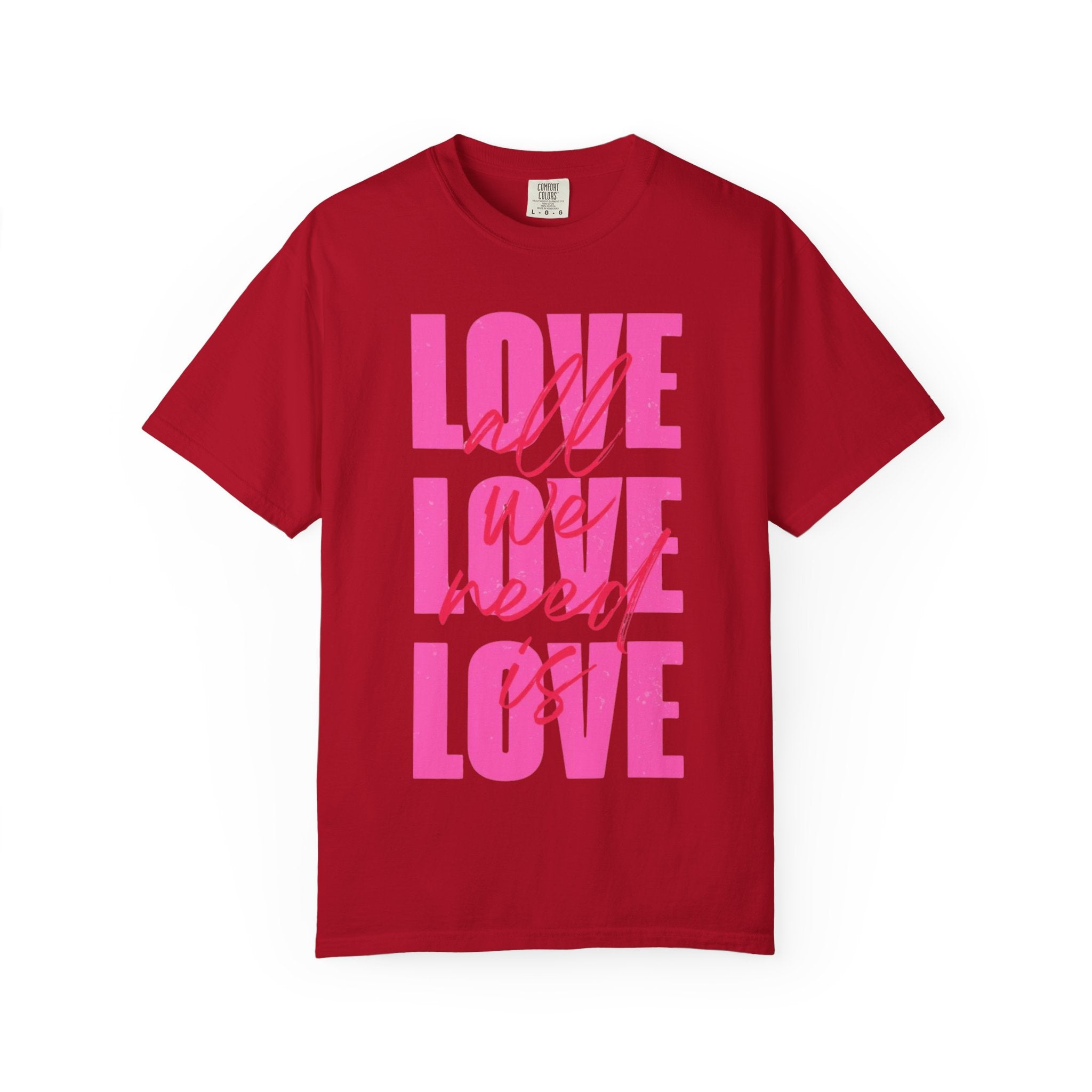 All We Need Is Love T-shirt – Little Grace Co.