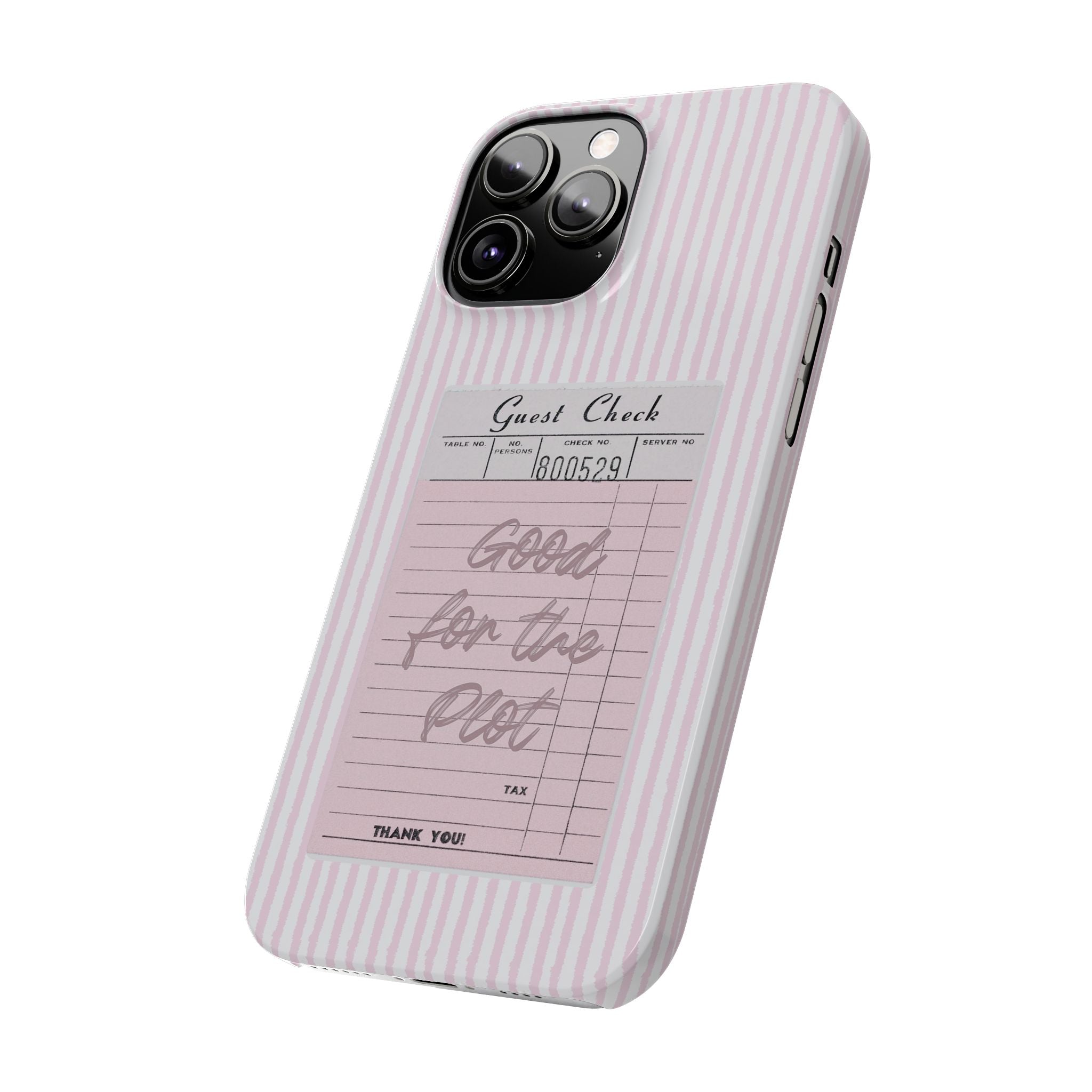 Good For The Plot iPhone Case