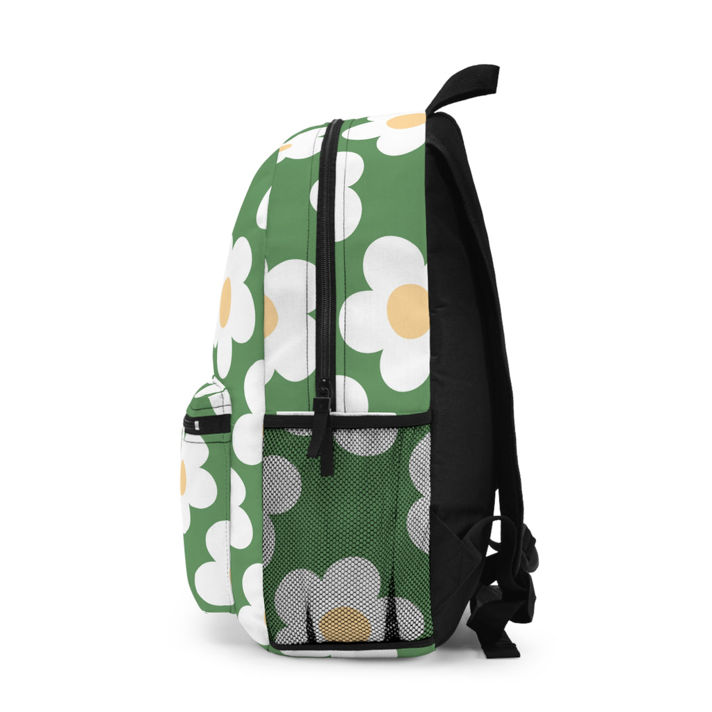Green Daisy Kids Backpack