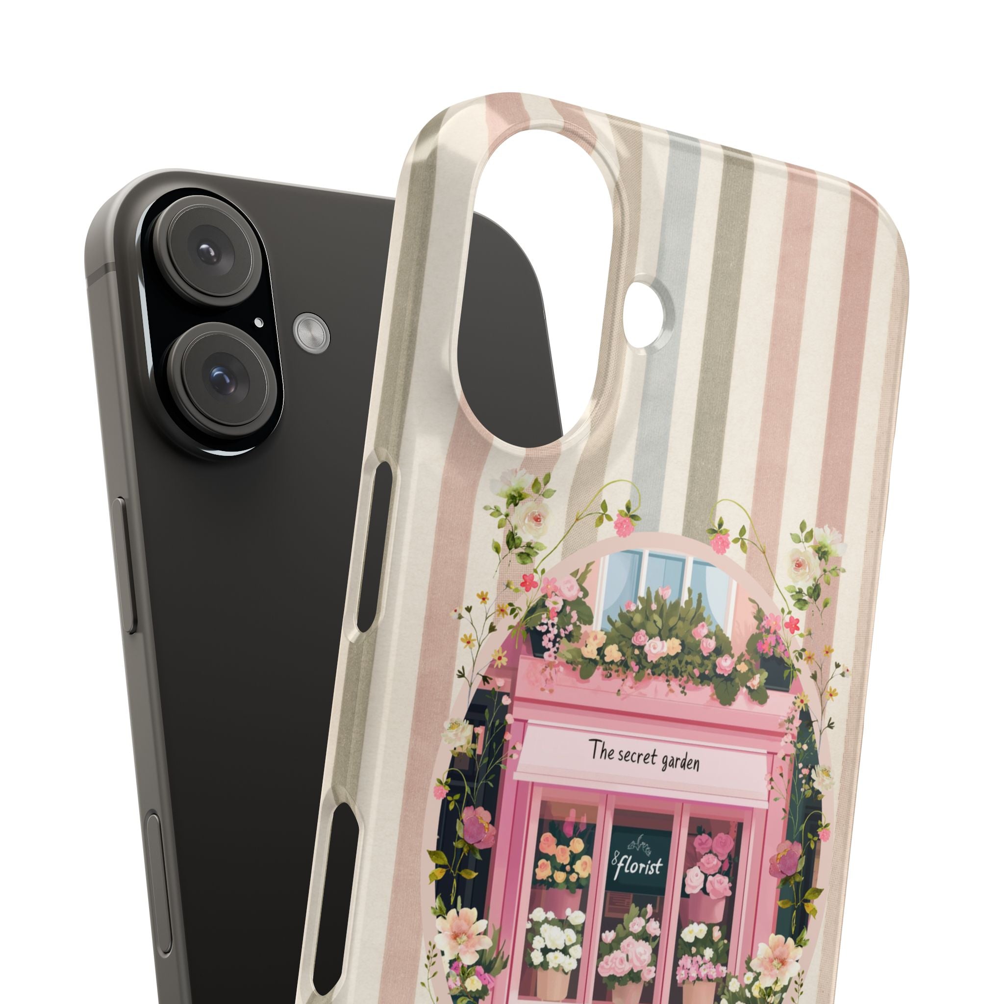 When The Flowers Fade His Word Remains iPhone Case