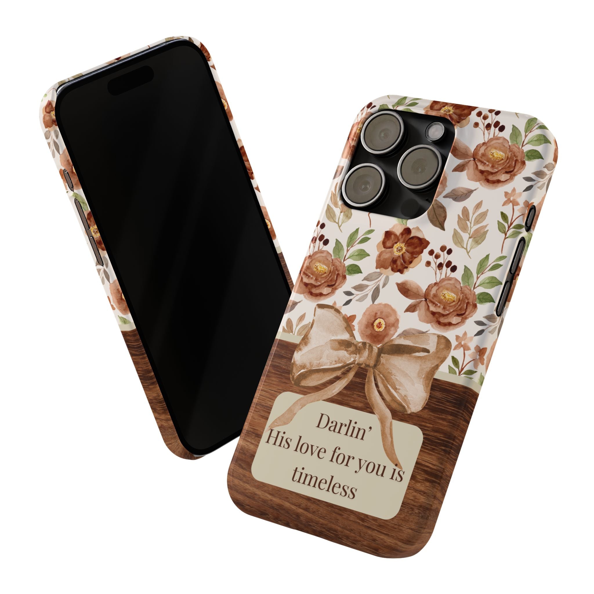 Darlin His Love For You Is Timeless iPhone Case