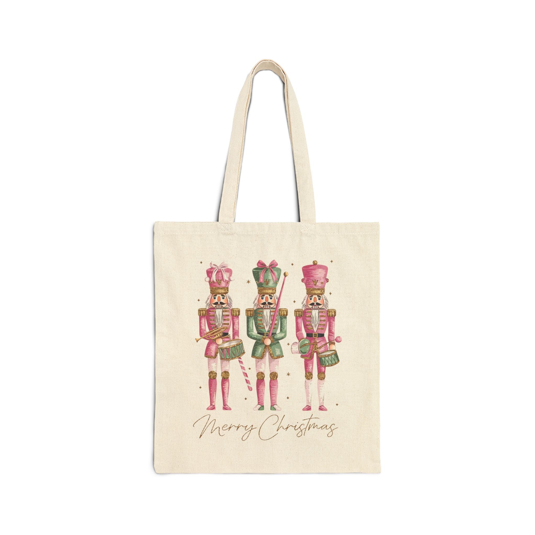 Pink Nutcracker Canvas Tote