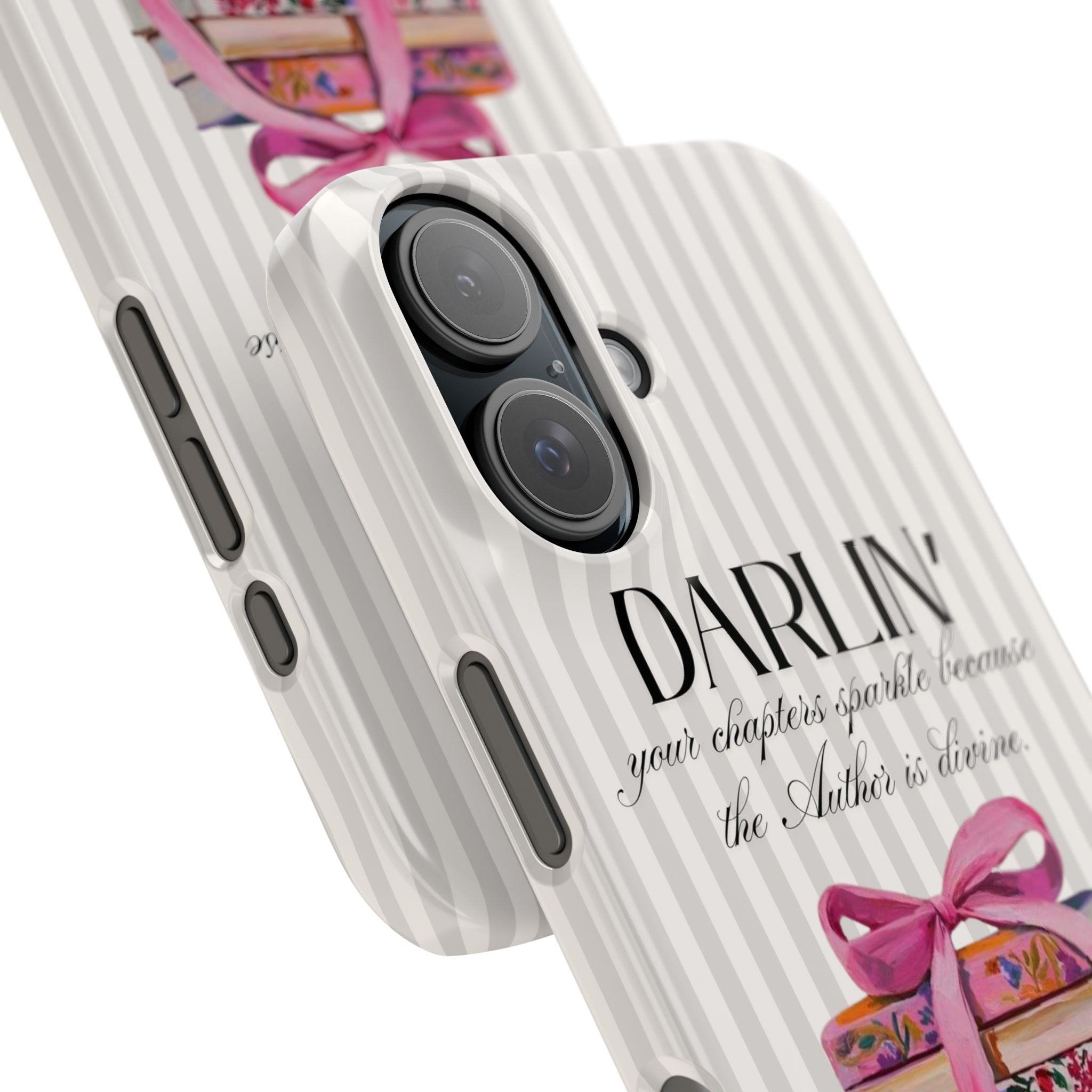 Darlin’ The Author Is Devine iPhone Case