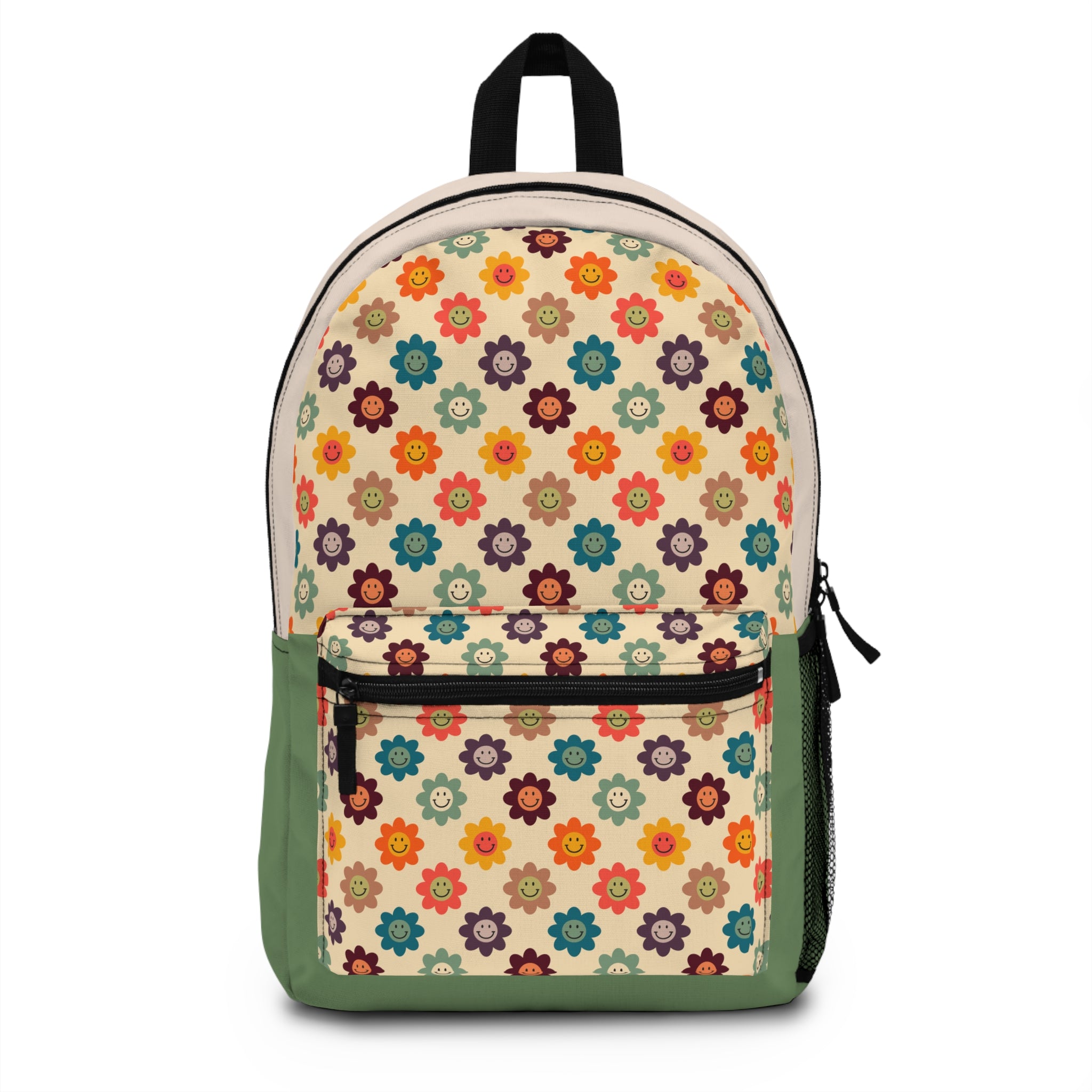 Neutral Floral Backpack
