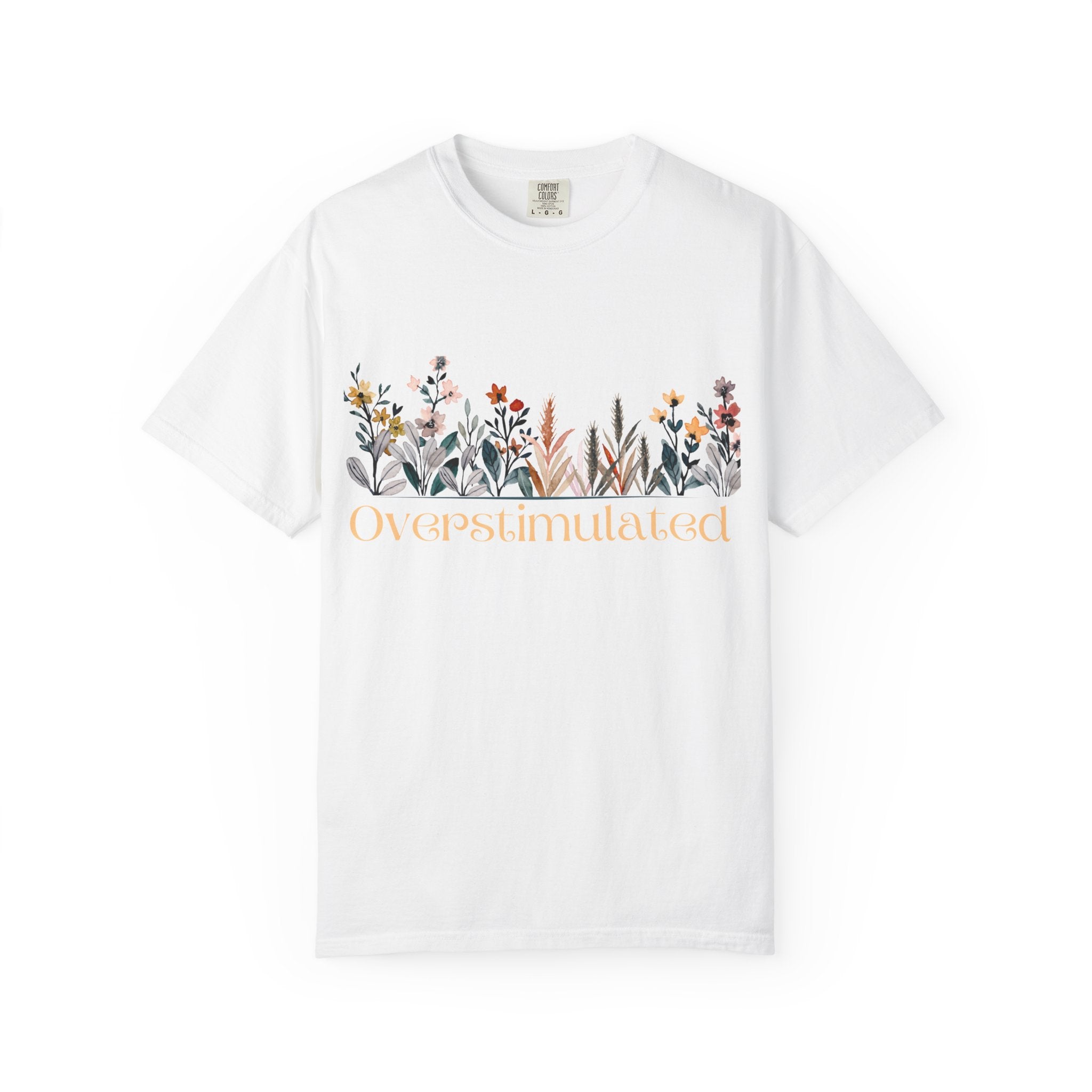 Floral Overstimulated T-shirt