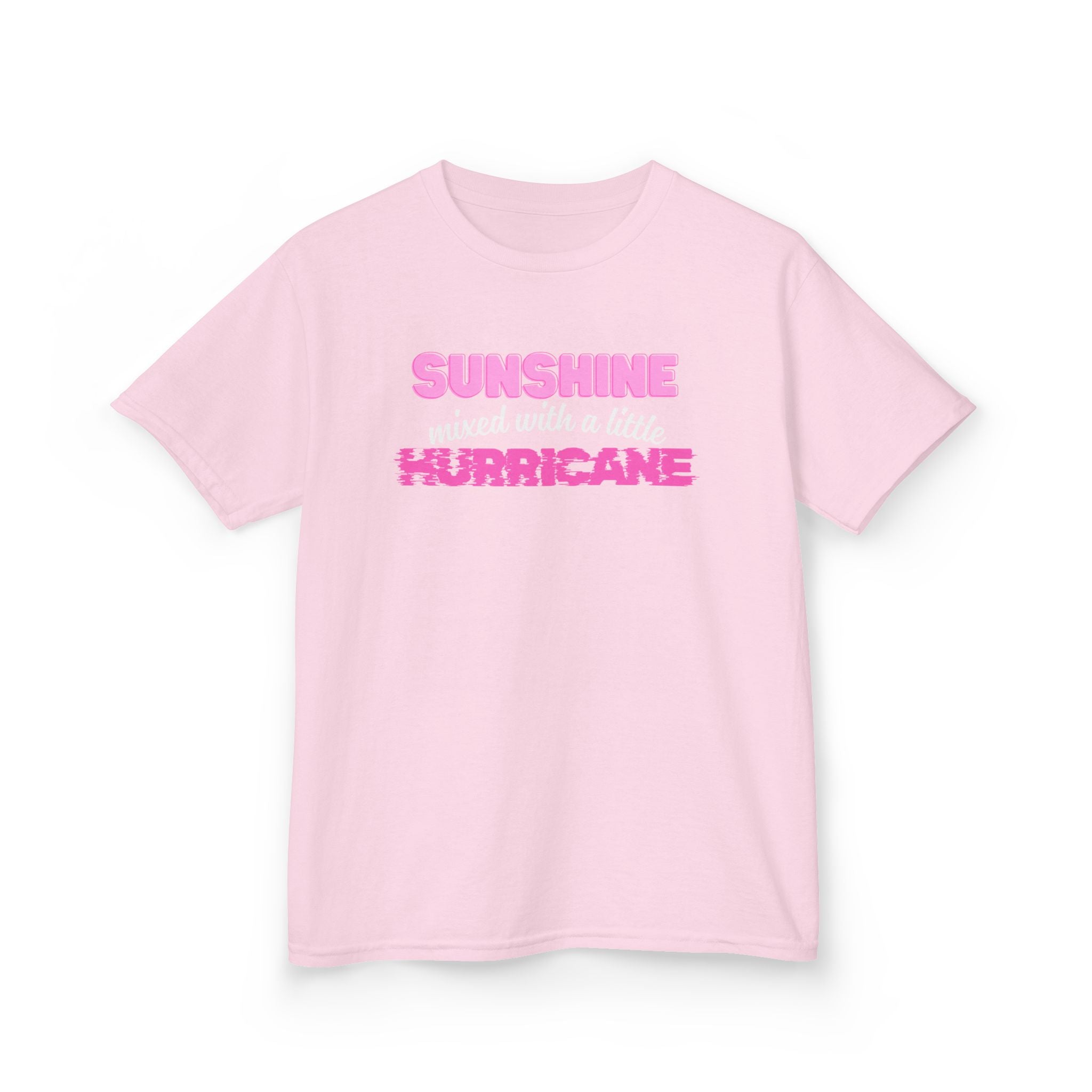 Sunshine Mixed With A Little Hurricane Kids Tee