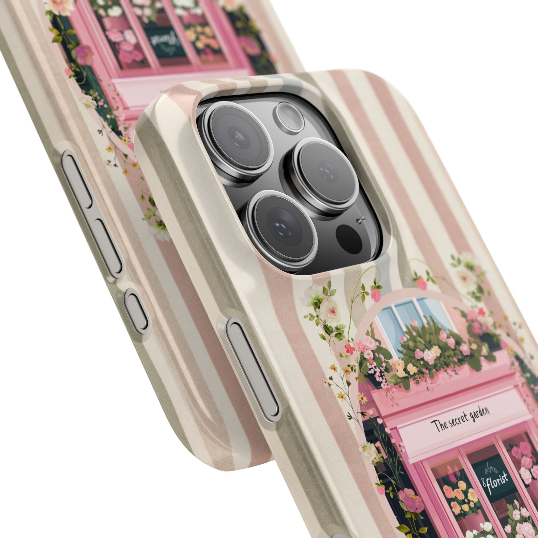 When The Flowers Fade His Word Remains iPhone Case