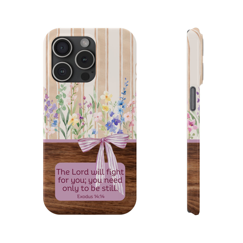 Be Still iPhone Case