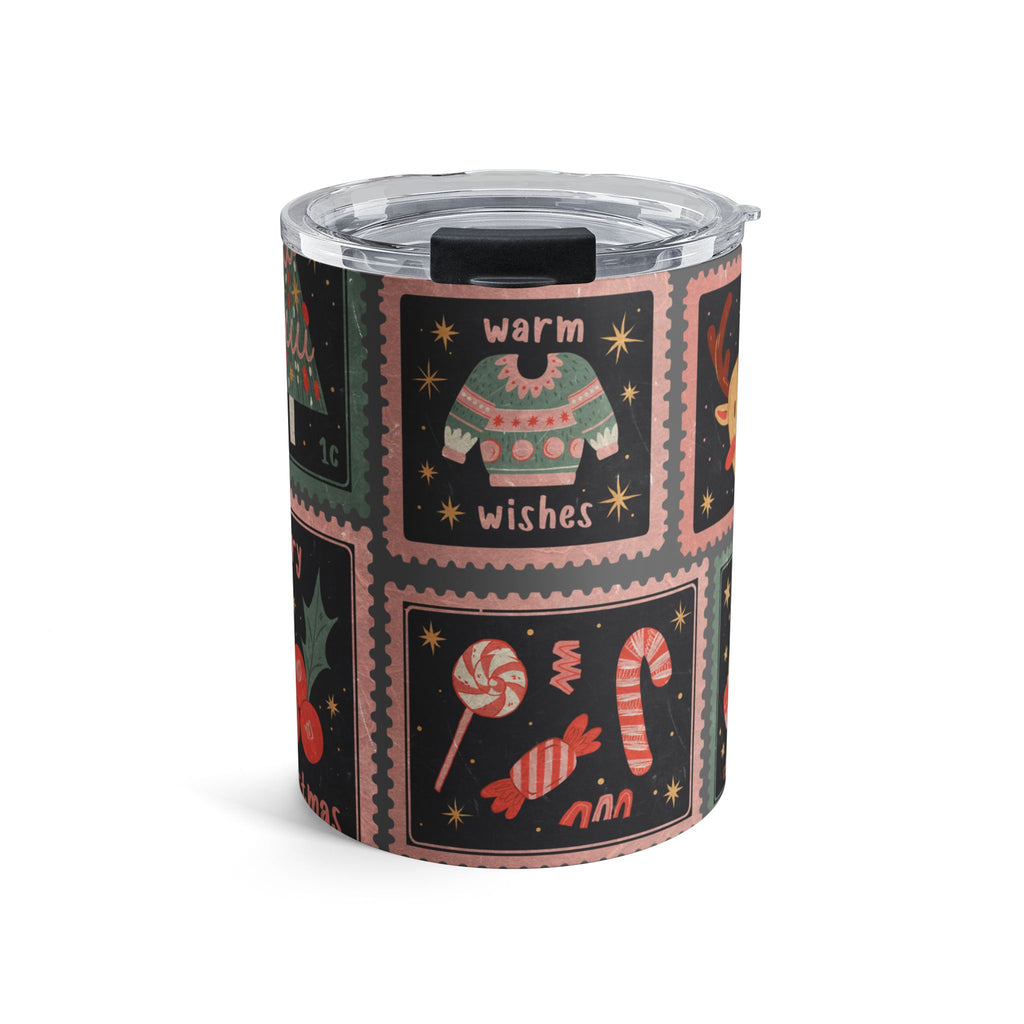 Christmas Stamp Mini Tumbler