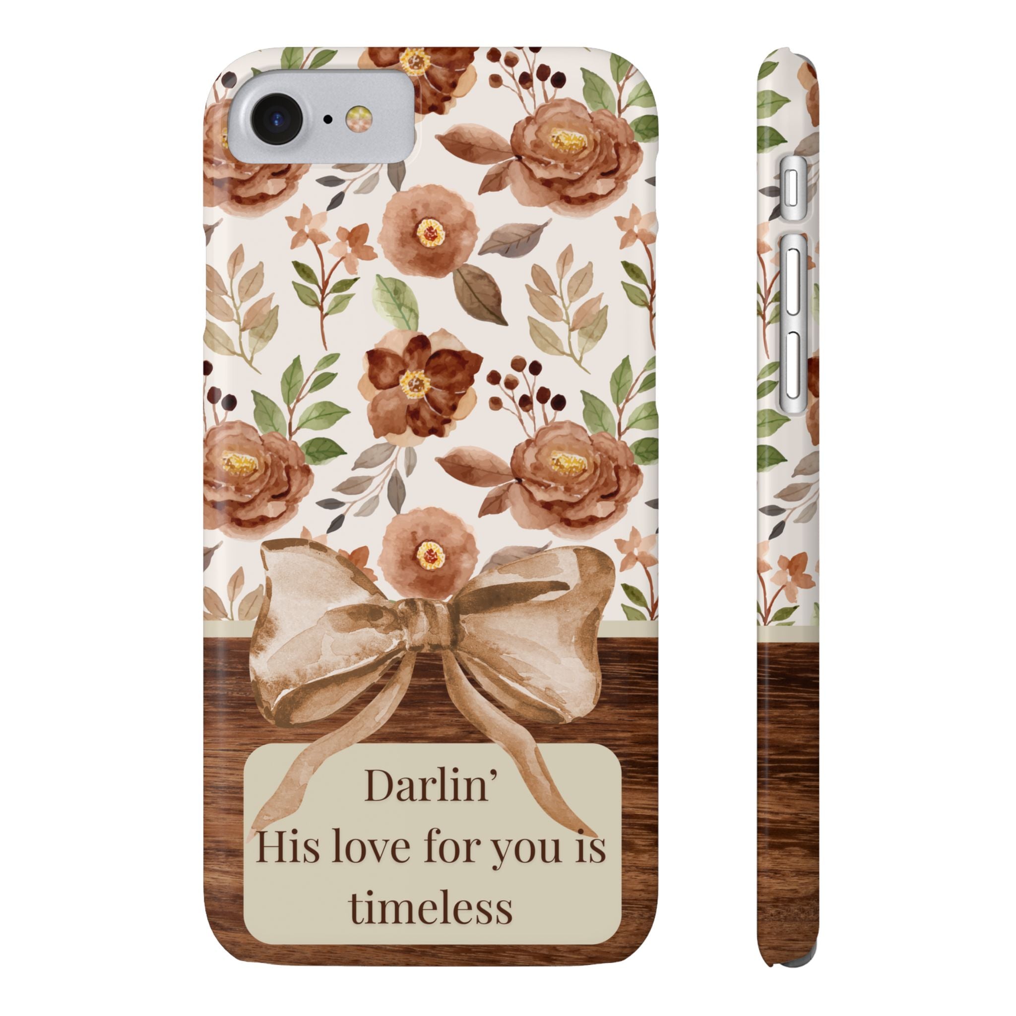 Darlin His Love For You Is Timeless iPhone Case