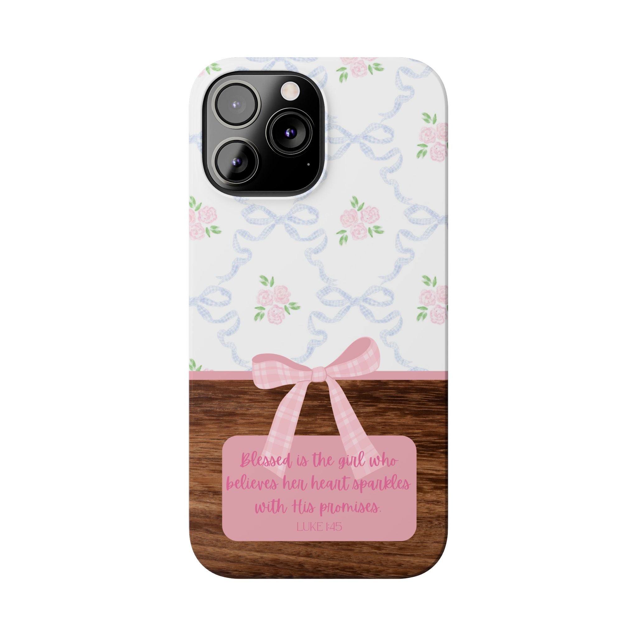 Blessed Is The Girl iPhone Case