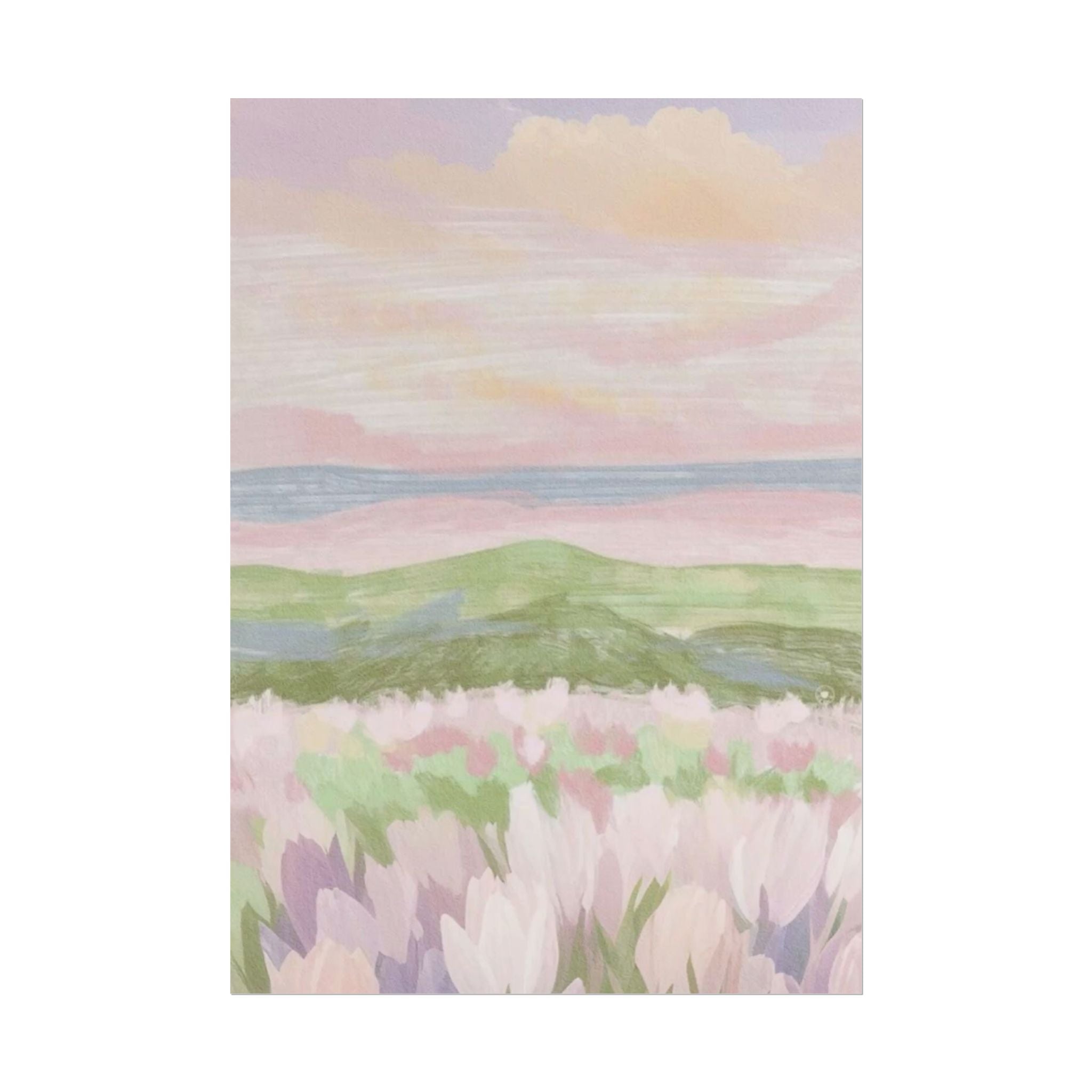 Tulip Field Unframed Poster