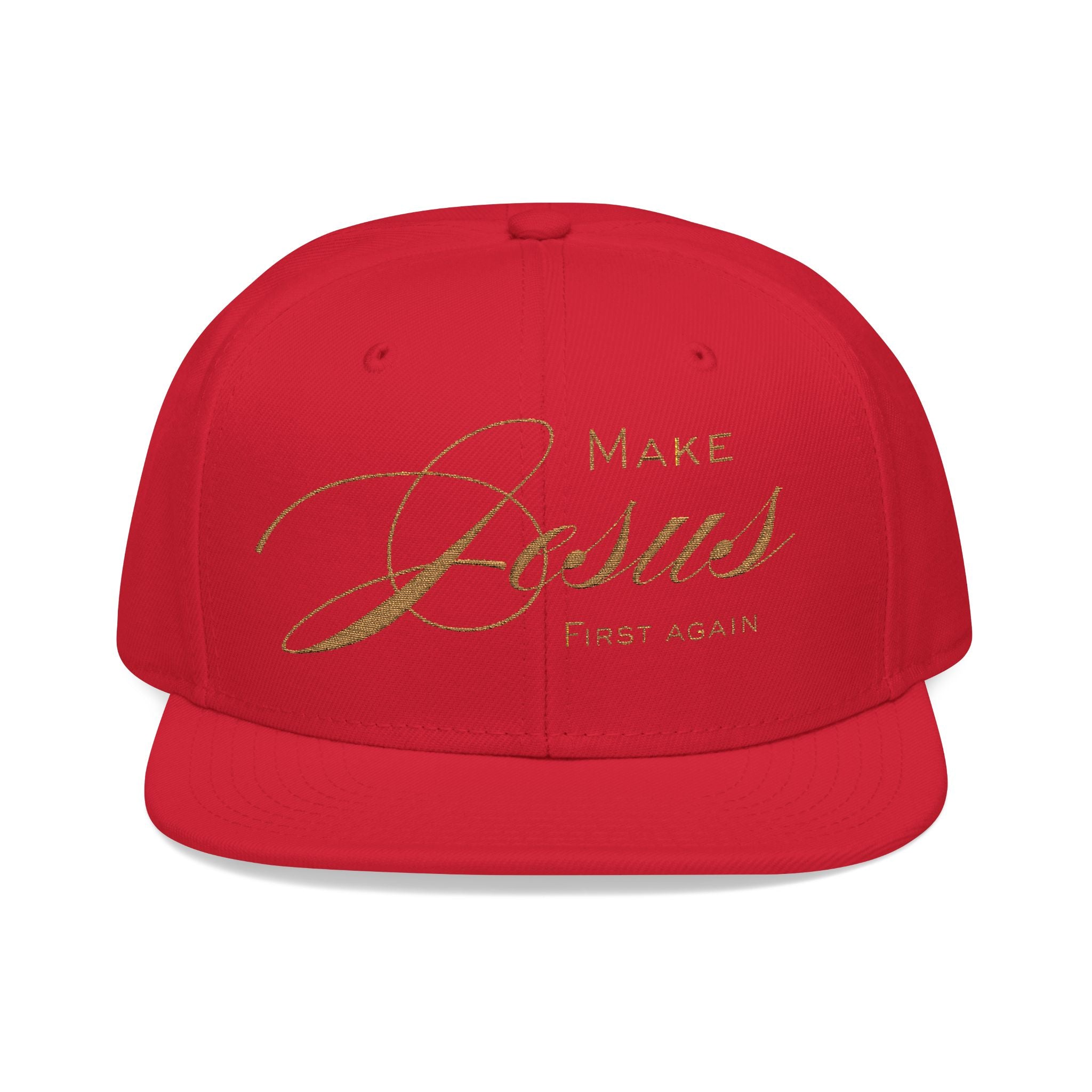 Make Jesus First Again Embroidered Hat