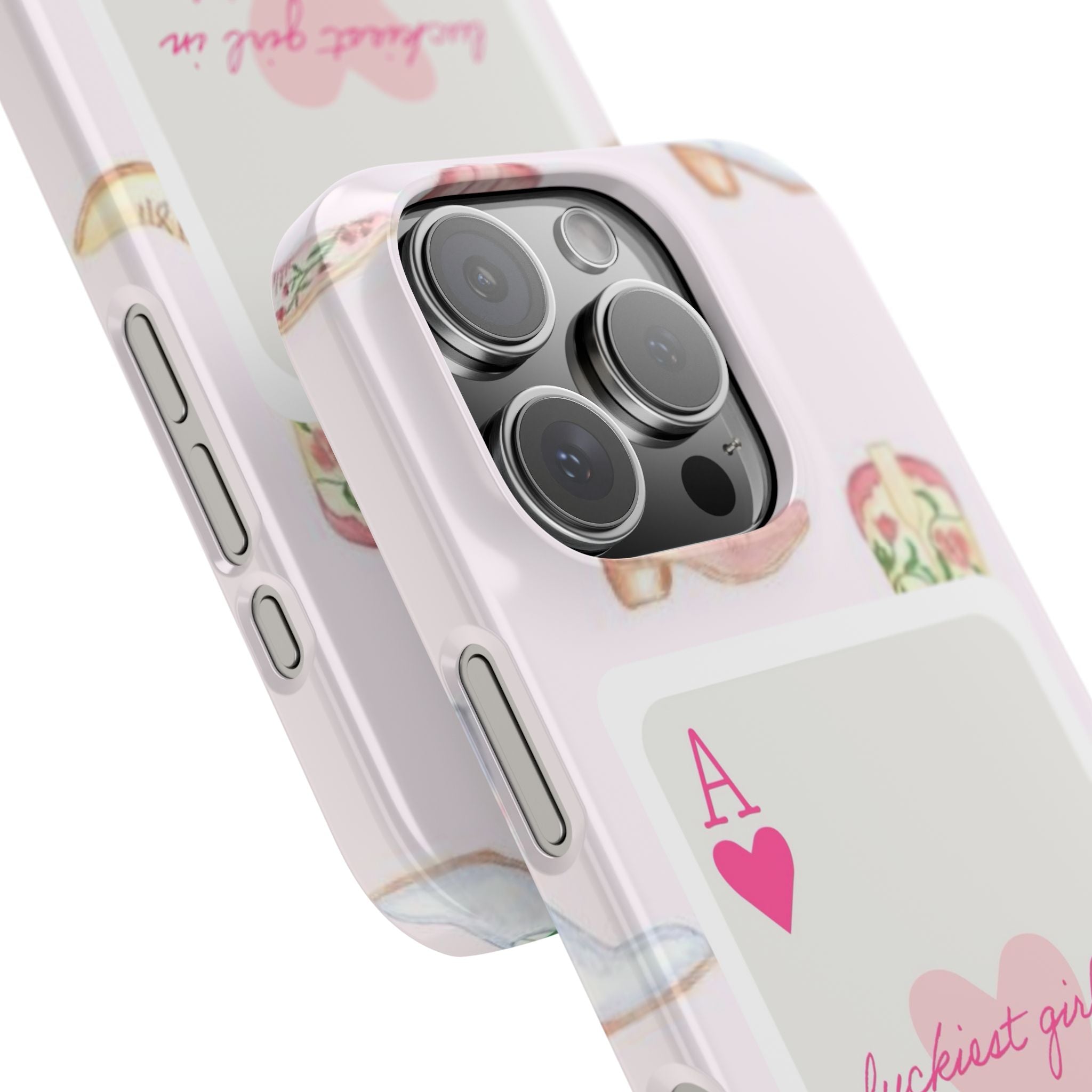 Luckiest Girl In The World iPhone Case