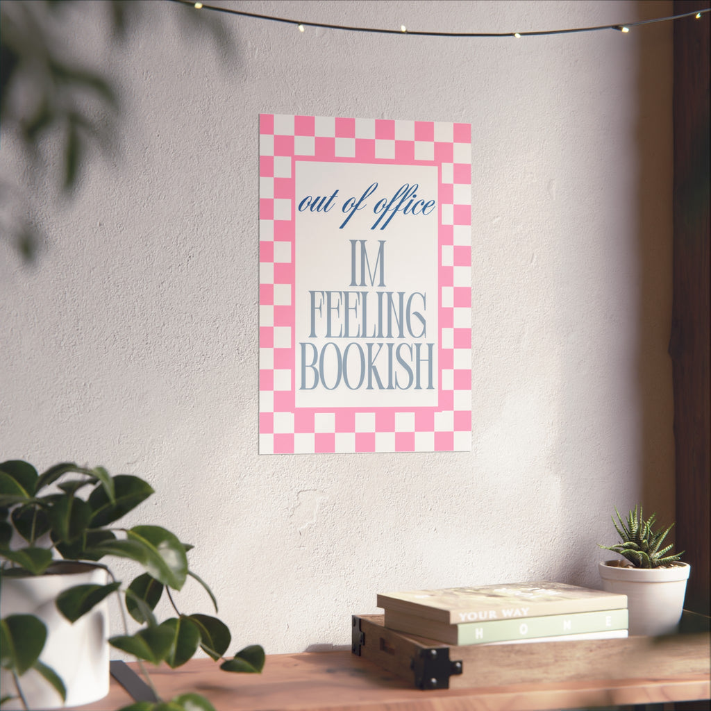 Feeling Bookish Unframed Poster