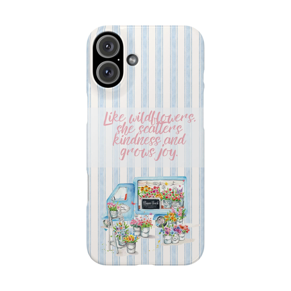 She’s Like Wildflowers iPhone Case