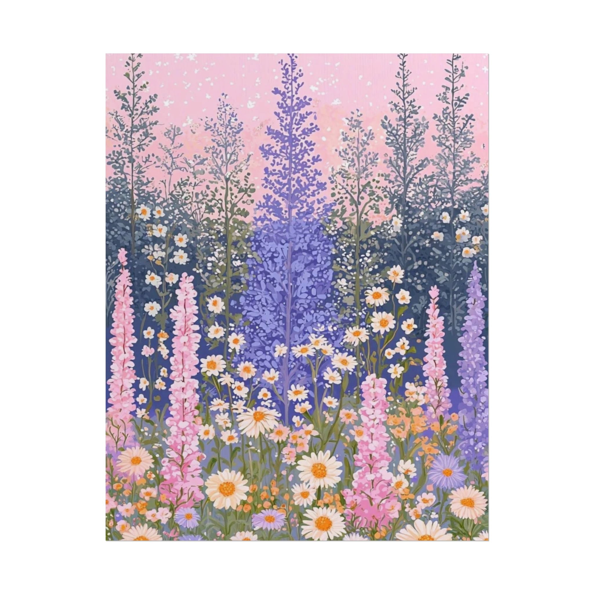 Flower Forrest Unframed Poster