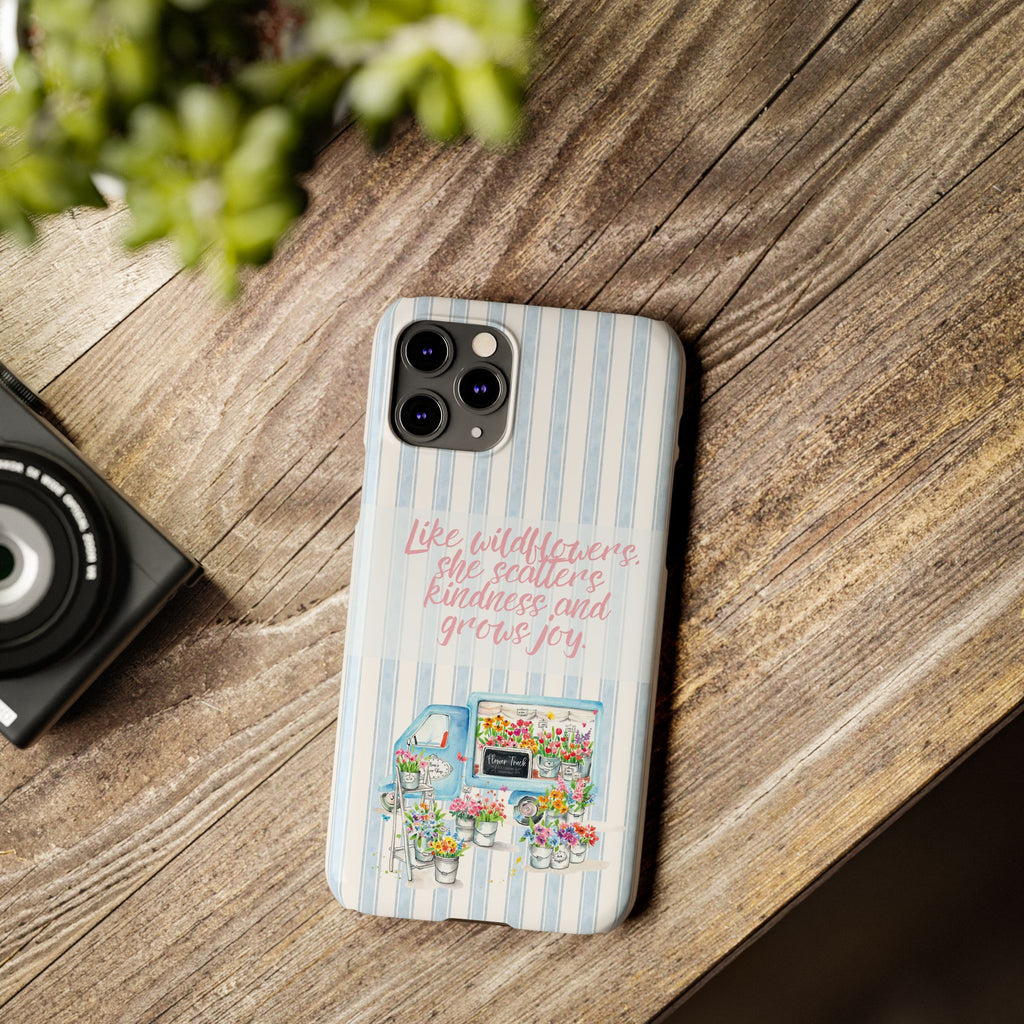 She’s Like Wildflowers iPhone Case