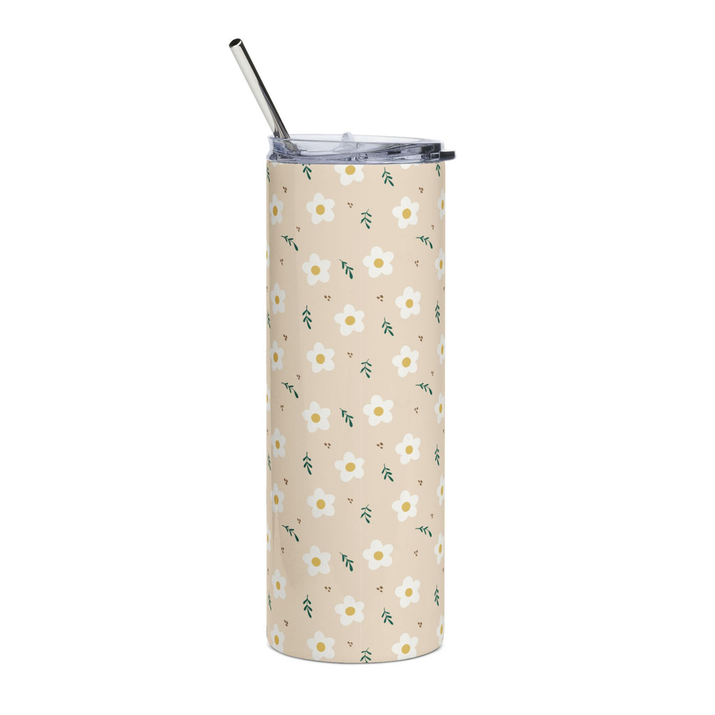 Beige Botanica 20oz Tumbler