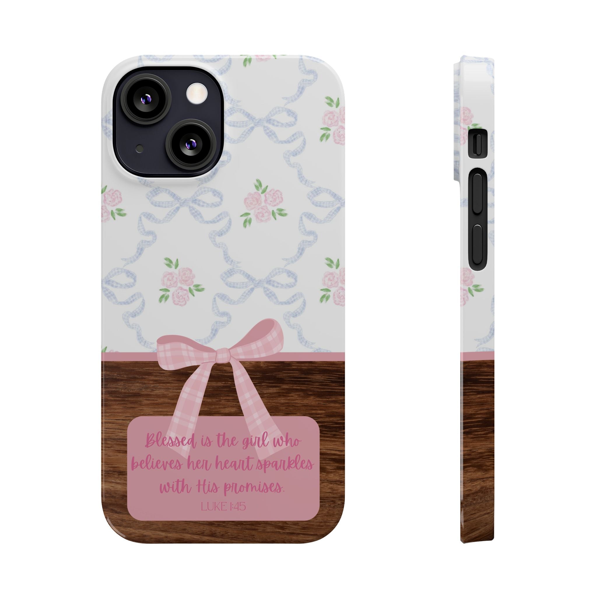 Blessed Is The Girl iPhone Case