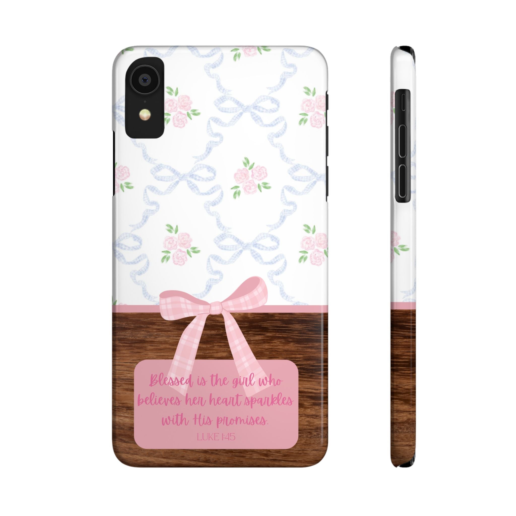 Blessed Is The Girl iPhone Case