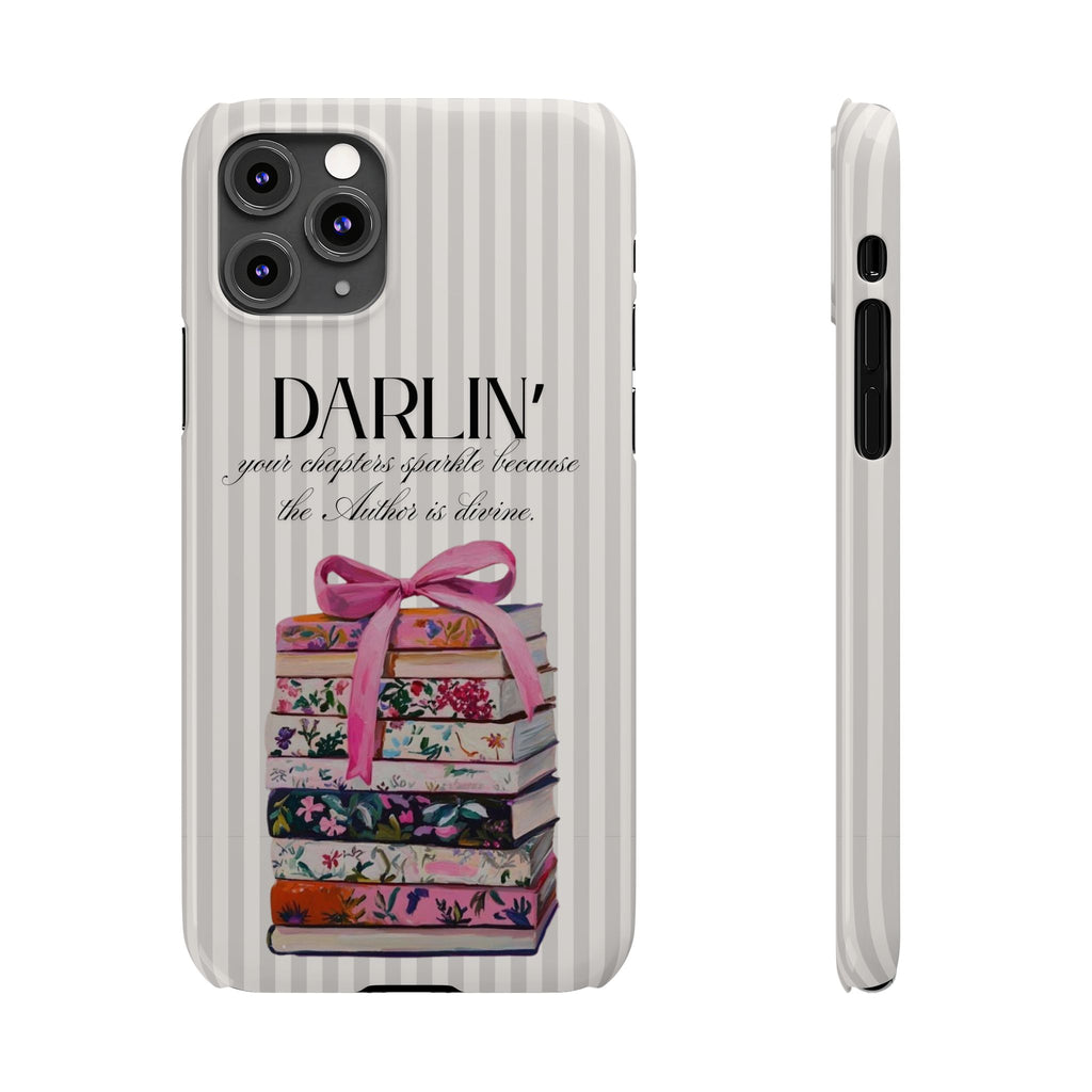 Darlin’ The Author Is Devine iPhone Case
